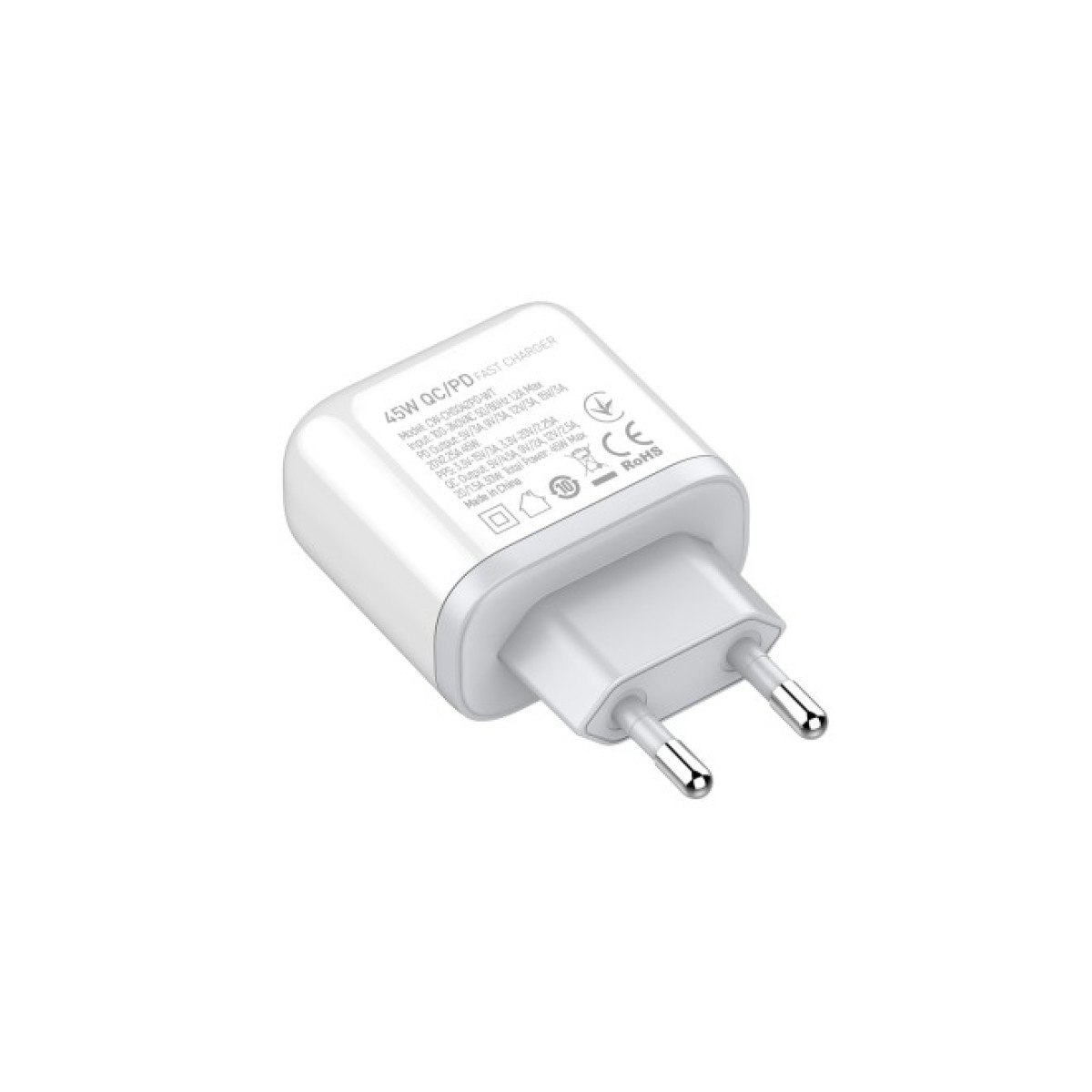 Зарядное устройство ColorWay Power Delivery Port PPS USB (Type-C PD+ USB QC3.0) (45W) white (CW-CHS042PD-WT) 98_98.jpg - фото 3