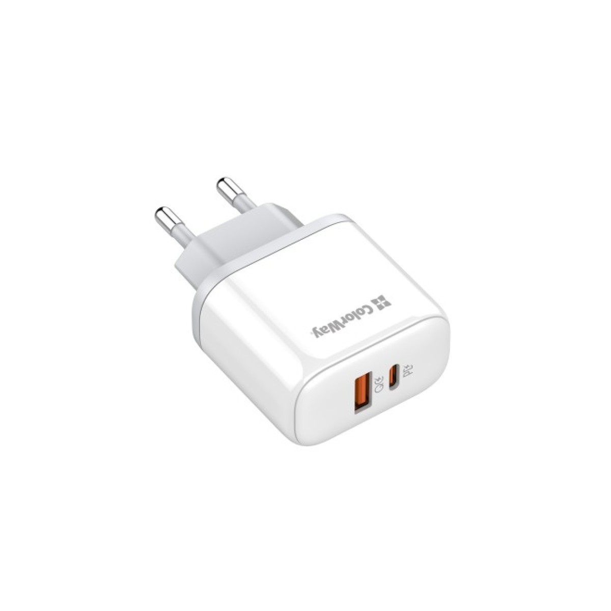 Зарядное устройство ColorWay Power Delivery Port PPS USB (Type-C PD+ USB QC3.0) (45W) white (CW-CHS042PD-WT) 98_98.jpg - фото 4