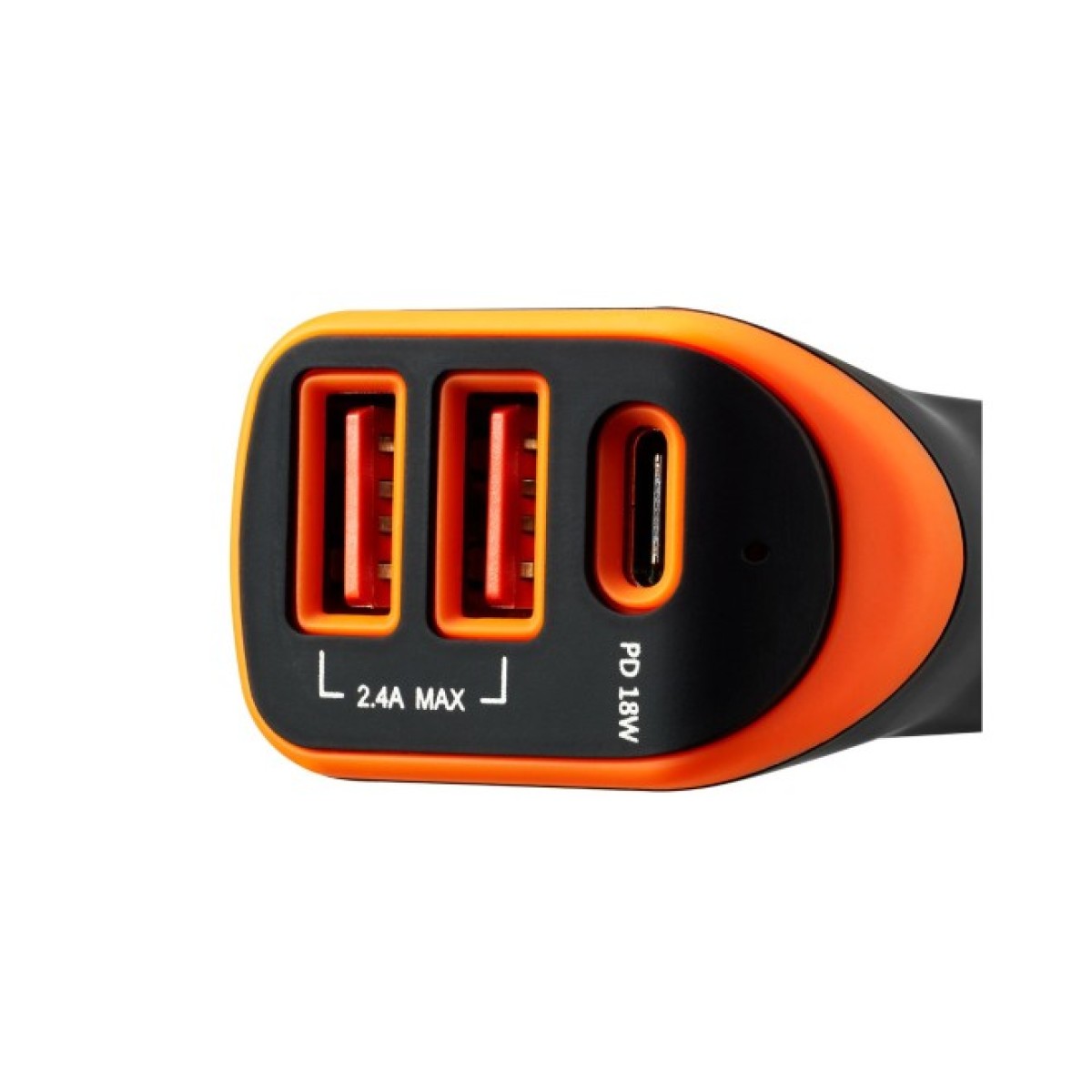 Зарядное устройство Canyon Universal 3xUSB car adapter Black+Orange (CNE-CCA08BO) 98_98.jpg - фото 2