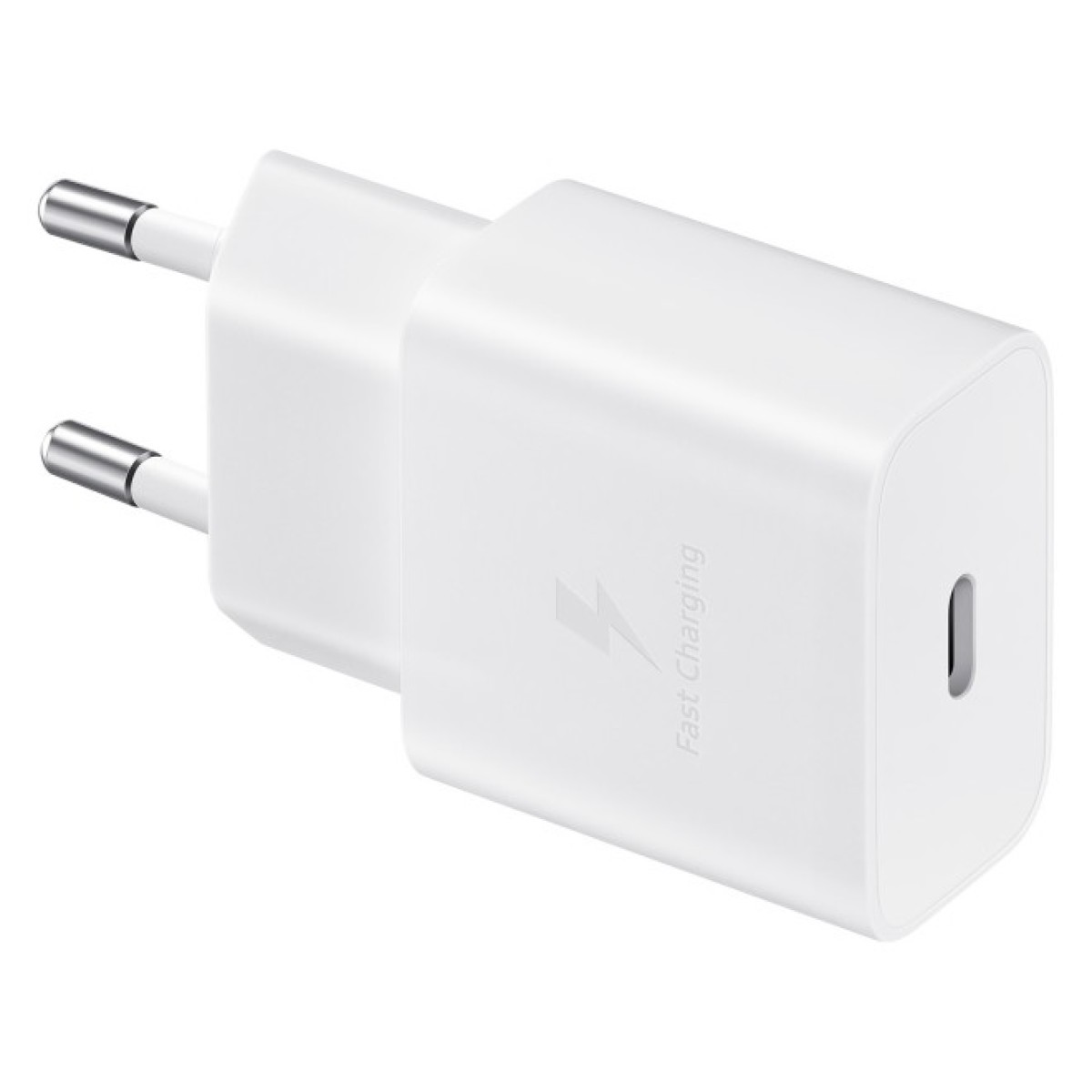 Зарядное устройство Samsung USB-С 15W White + Cable USB-C 1m (EP-T1510XWEGEU) 98_98.jpg - фото 4