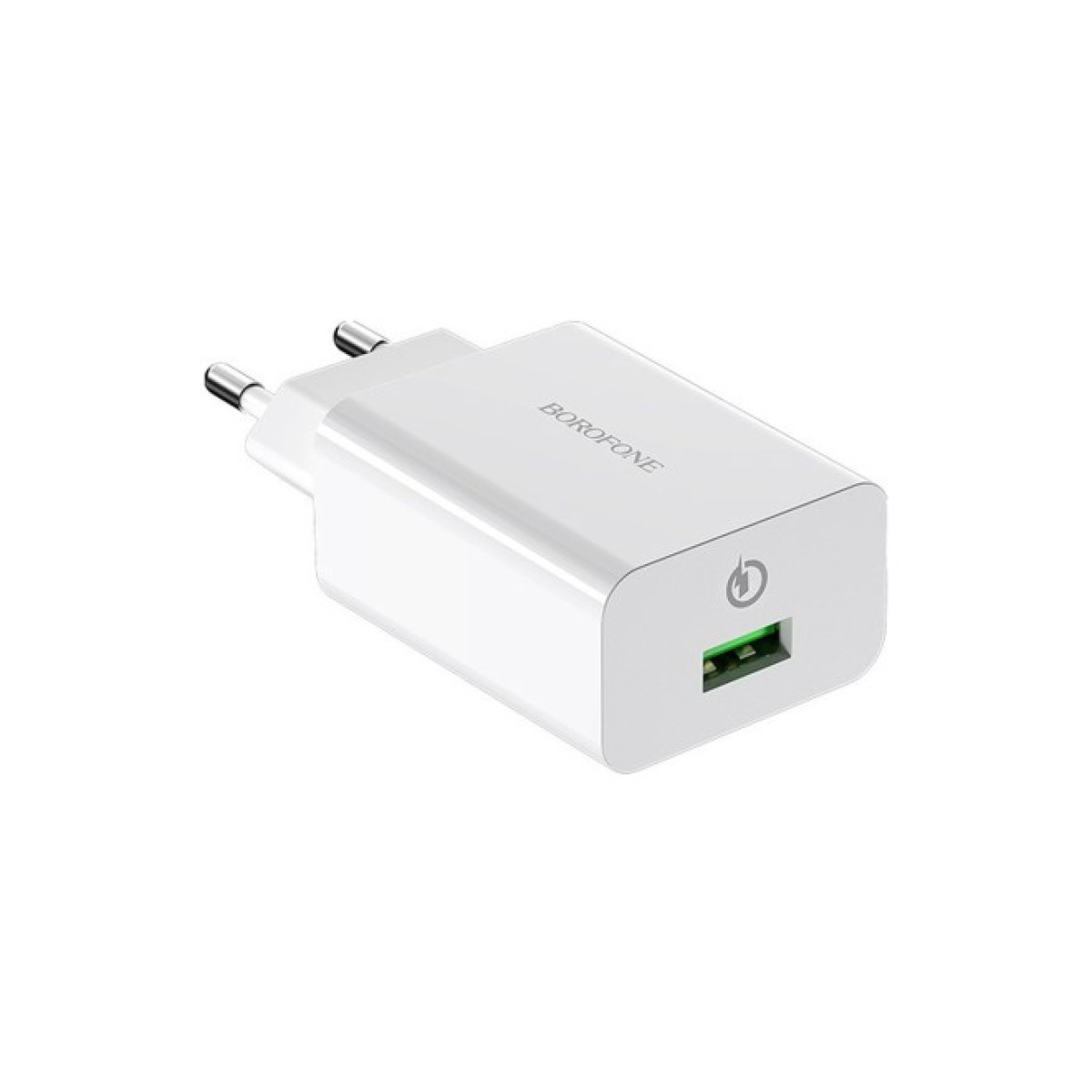 Зарядное устройство BOROFONE BA21A Long journey single port QC3.0 charger set (Type-C) White (BA21ACW) 98_98.jpg - фото 6