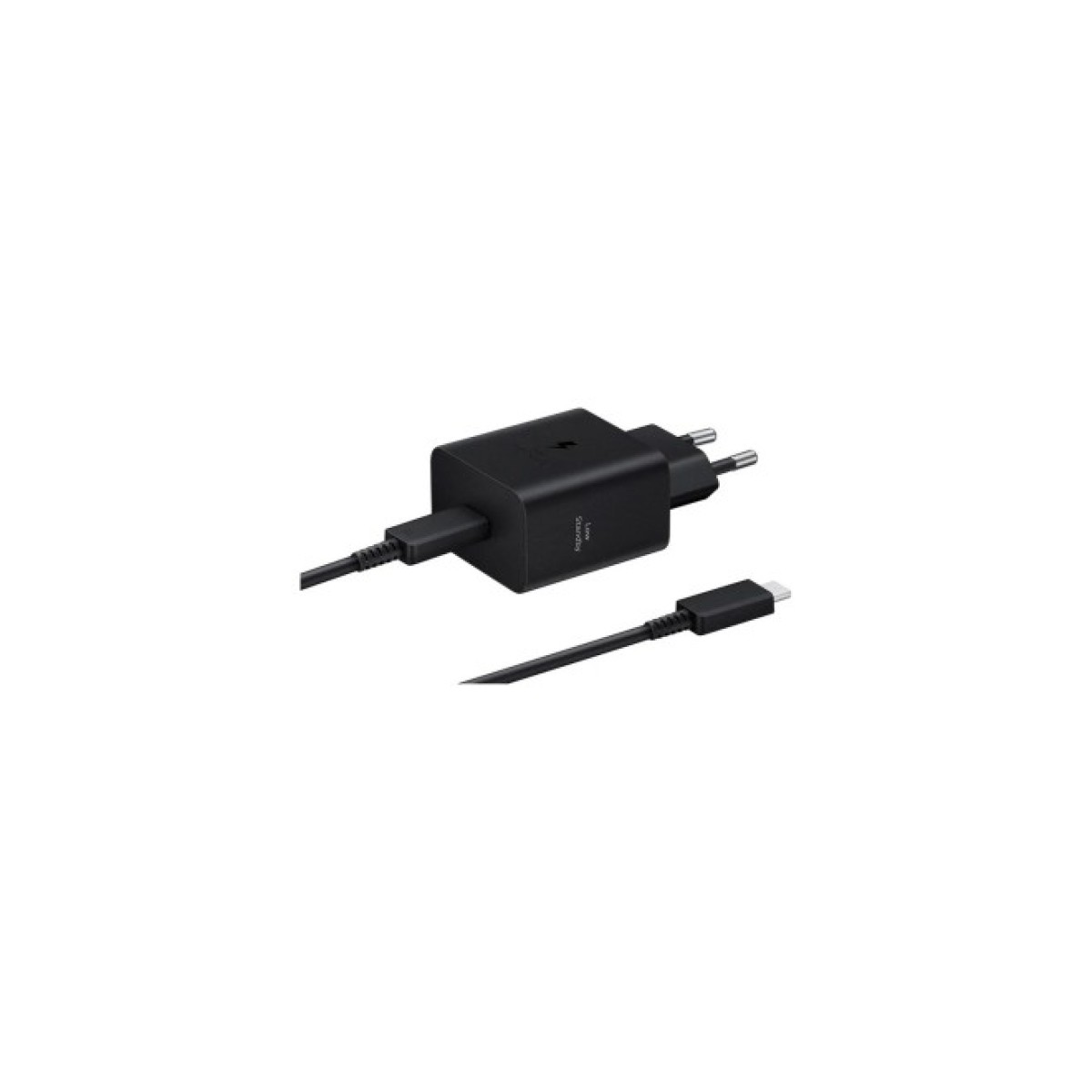 Зарядное устройство Samsung 45W Compact Power Adapter (w C to C Cable) Black (EP-T4511XBEGEU) 98_98.jpg - фото 1