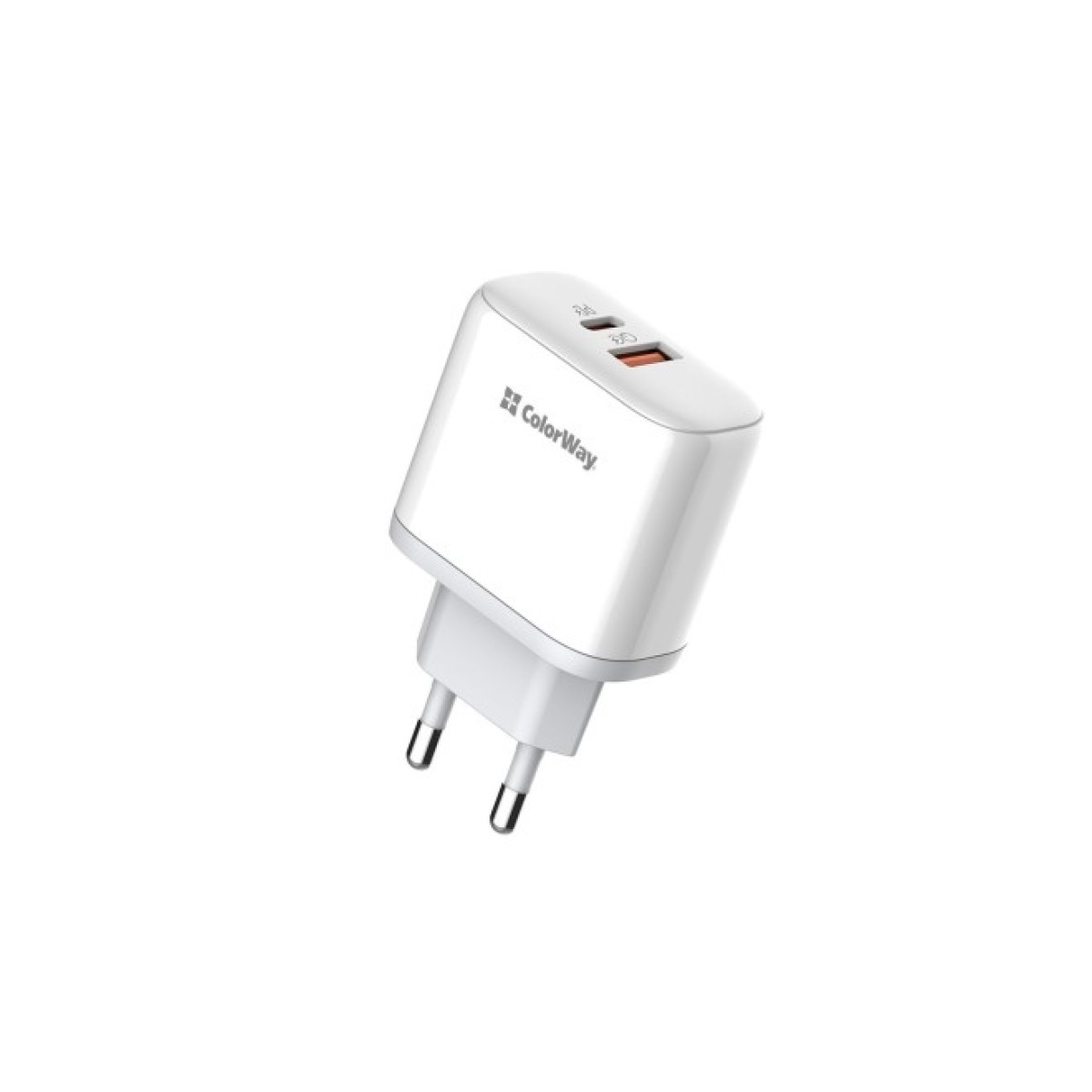 Зарядное устройство ColorWay Power Delivery Port PPS USB (Type-C PD+ USB QC3.0) (45W) white (CW-CHS042PD-WT) 98_98.jpg - фото 6