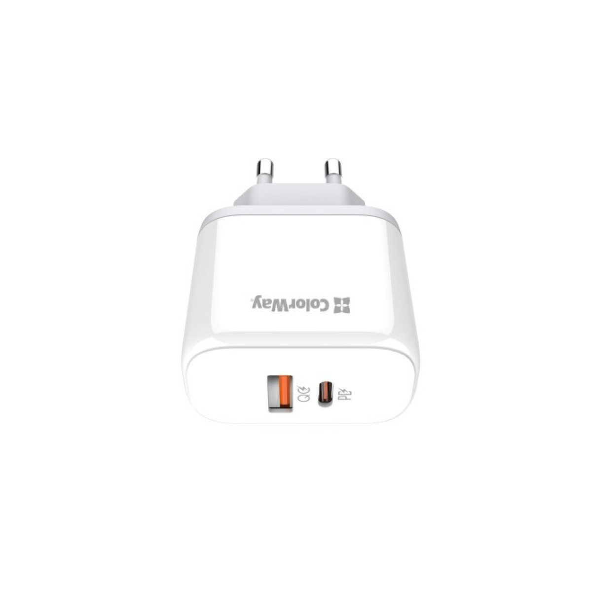 Зарядное устройство ColorWay Power Delivery Port PPS USB (Type-C PD+ USB QC3.0) (45W) white (CW-CHS042PD-WT) 98_98.jpg - фото 8