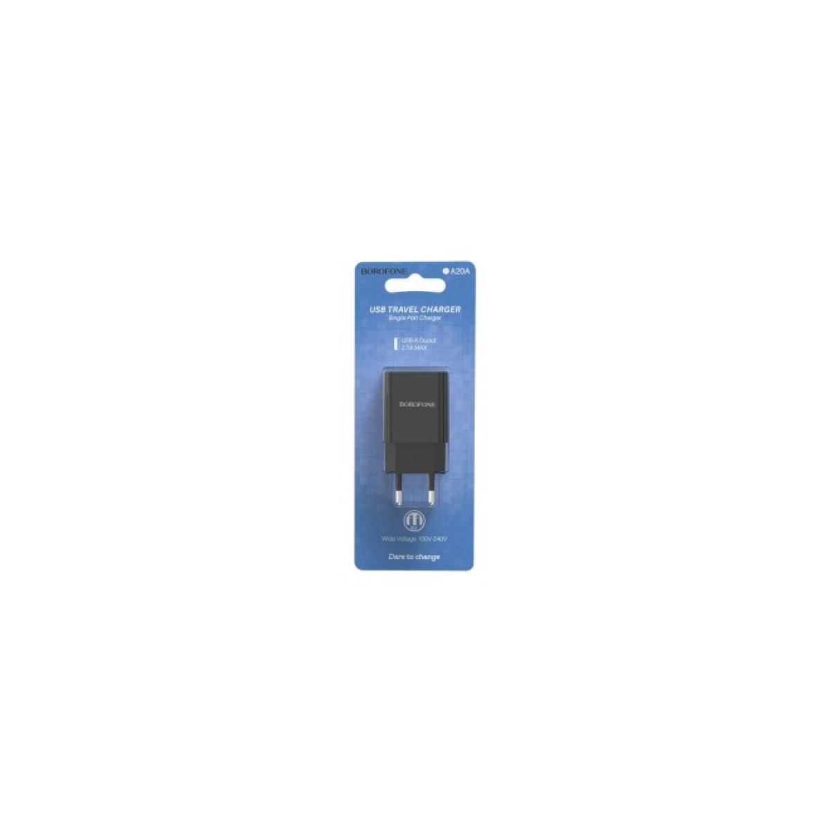 Зарядное устройство BOROFONE BA20A Sharp charger Black (BA20AB) 98_98.jpg - фото 4
