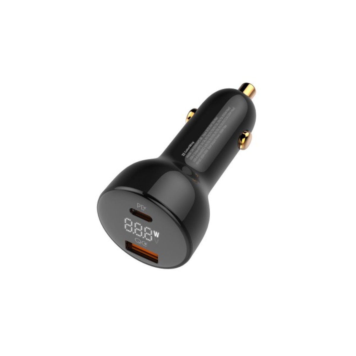 Зарядний пристрій ColorWay Power Delivery PPS USB (USB-A + USB-C) (100W) Black (CW-CHA044PD-BK) 98_98.jpg - фото 7