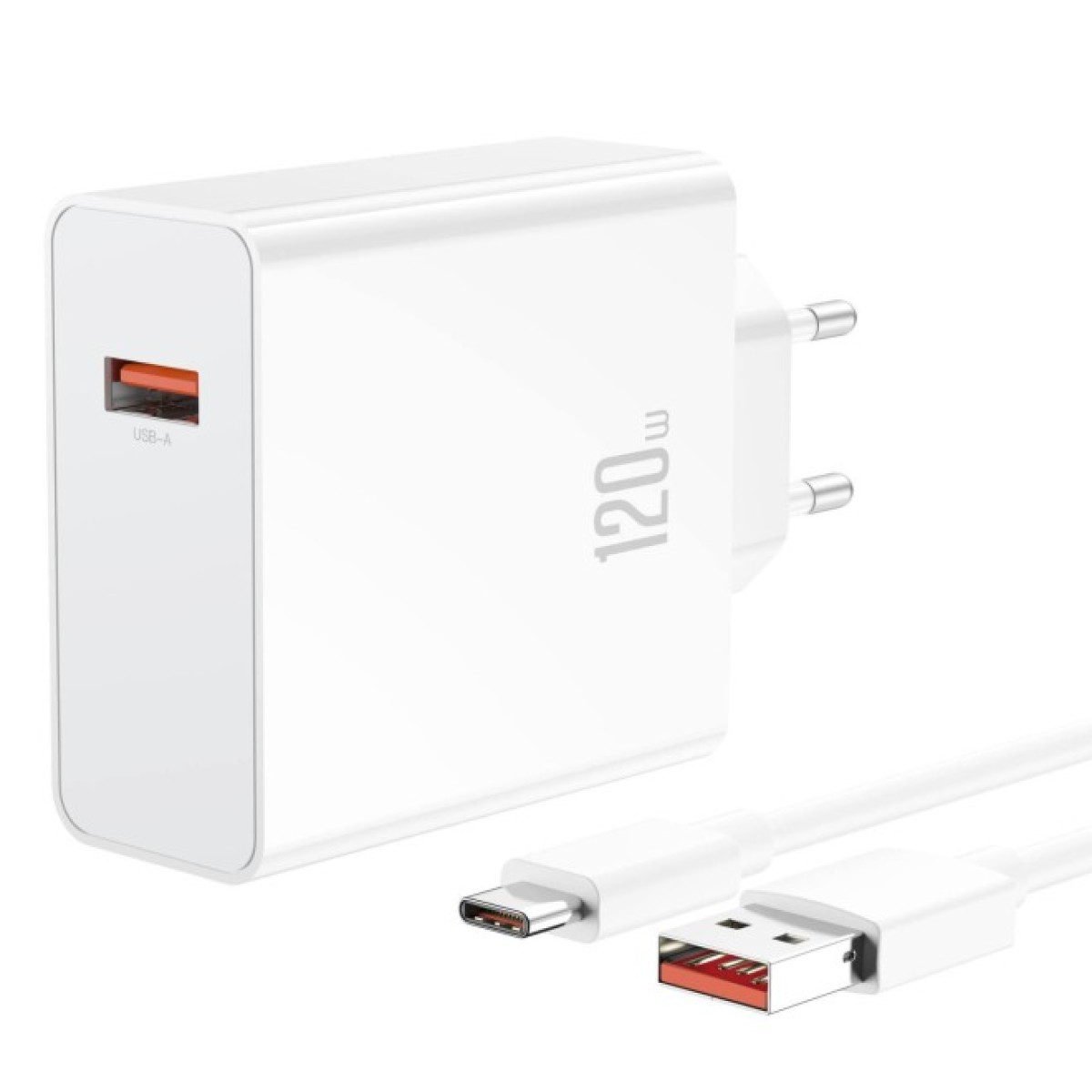 Зарядное устройство XO L128 120W with cable Type-C white (XO-L128-WH) 98_98.jpg - фото 1