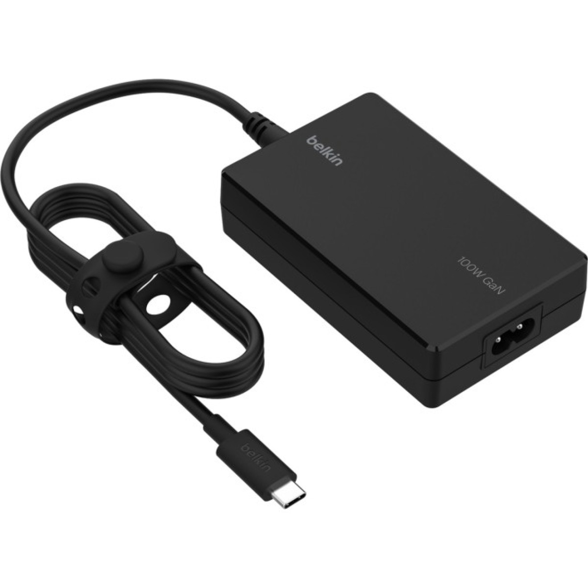 Зарядний пристрій Belkin USB-С 100W GAN PD PPS + cable USB-C 2m (INC016VFBK) 256_256.jpg