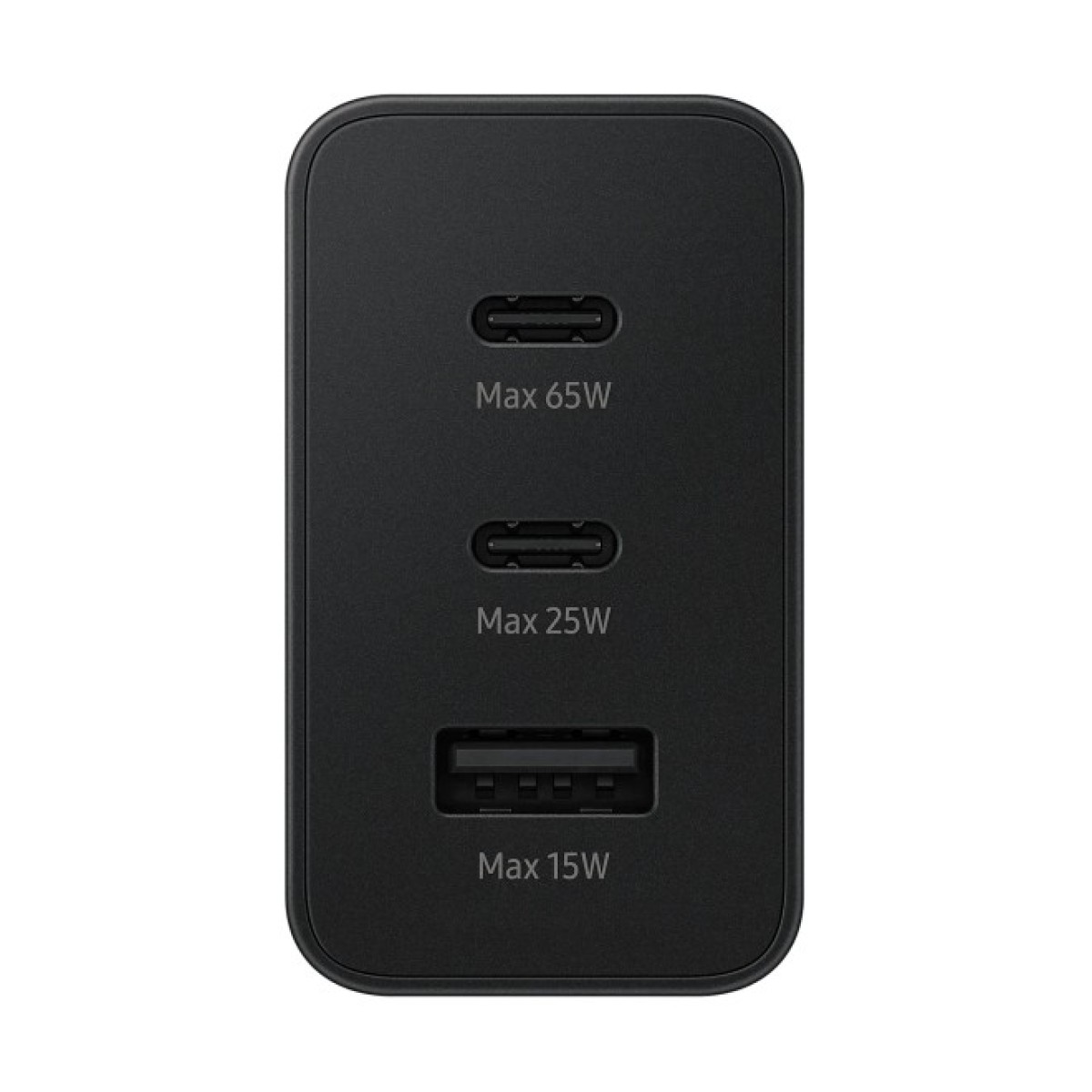 Зарядное устройство Samsung 2xUSB-С 65W PD PPS/USB-A Black (EP-T6530NBEGEU) 98_98.jpg - фото 4