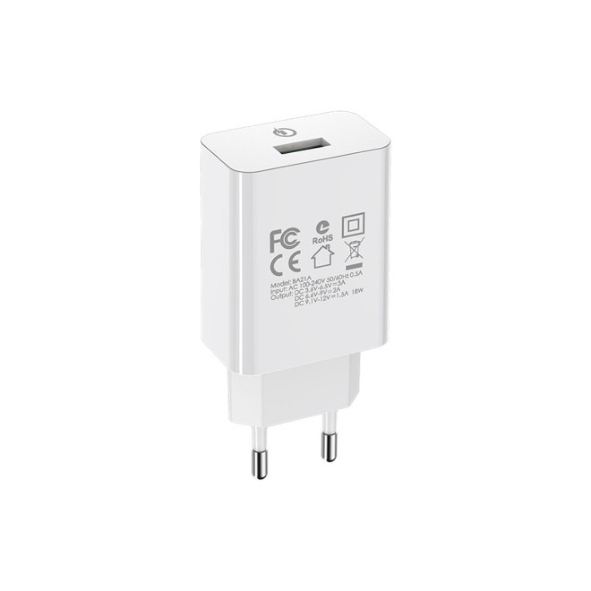 Зарядное устройство BOROFONE BA21A White (BA21AW) 98_98.jpg - фото 4