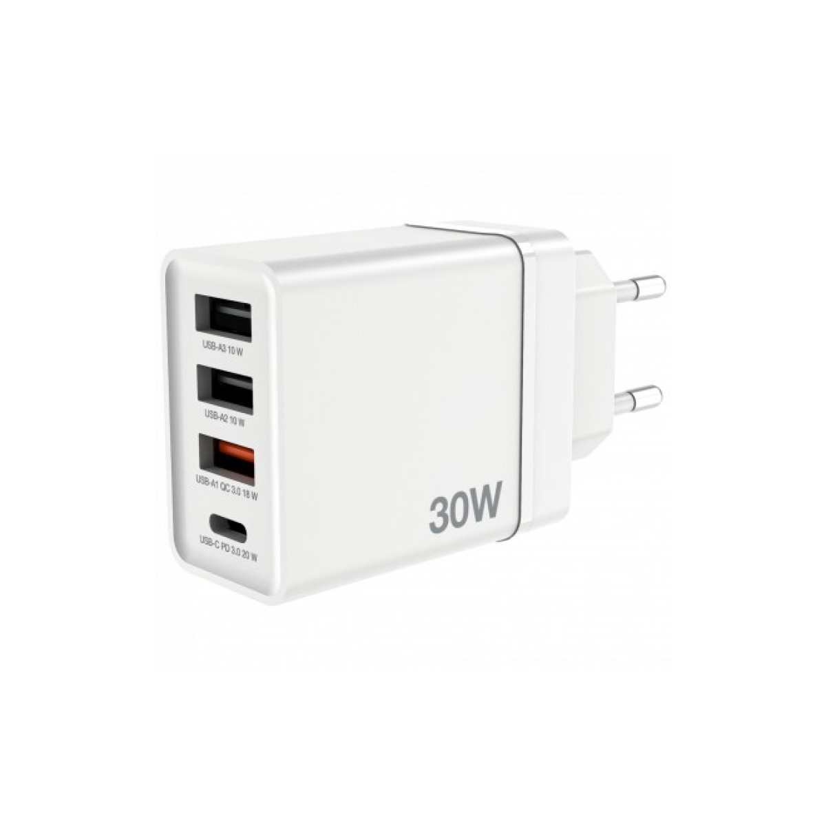 Зарядний пристрій Verbatim USB 30W PD3.0 4-ports white (49701) 98_98.jpg - фото 3