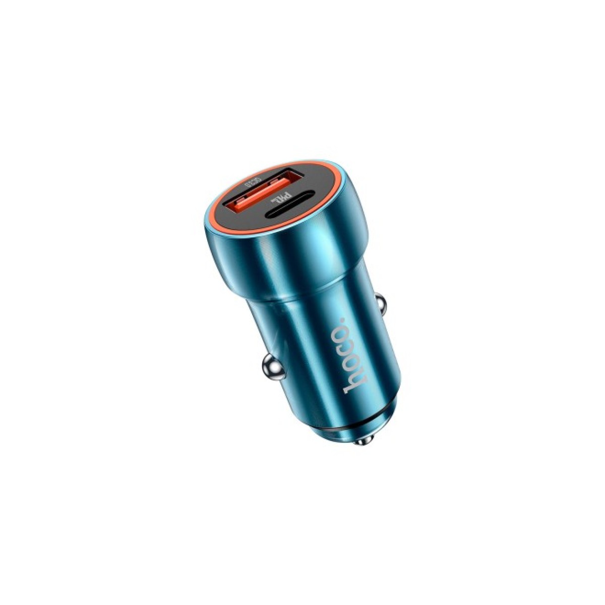 Зарядний пристрій HOCO Z46A USB-A/Type-C Sapphire Blue (6931474770349) 98_98.jpg - фото 3