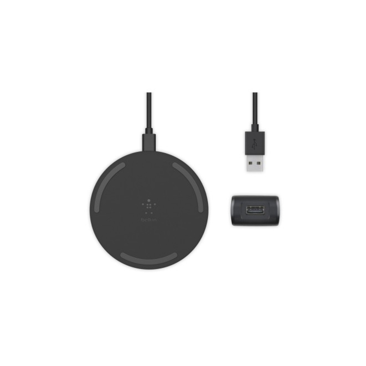 Зарядний пристрій Belkin Pad Wireless Charging Qi, 10W, no PSU, black (WIA001BTBK) 98_98.jpg - фото 4