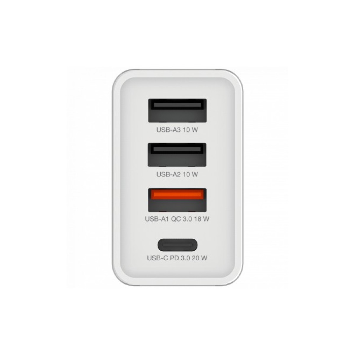 Зарядний пристрій Verbatim USB 30W PD3.0 4-ports white (49701) 98_98.jpg - фото 4