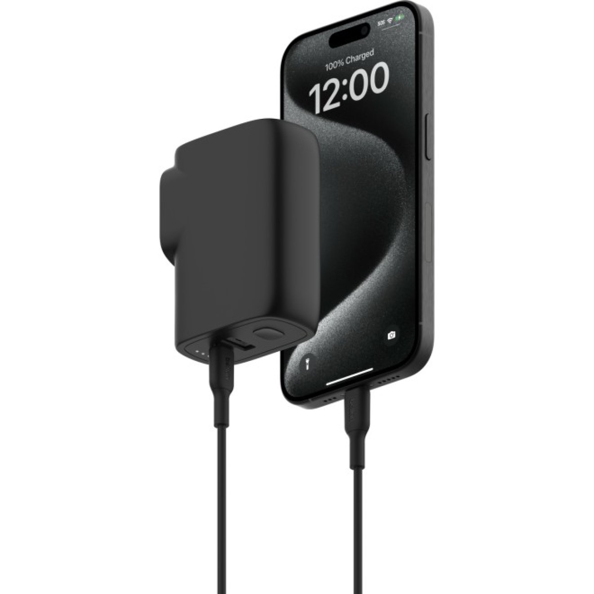 Зарядний пристрій Belkin USB-С 25W PD + PowerBank 5000mAh + cable USB-C 1m (BPZ003BT1MBK-B6) 98_98.jpg - фото 6