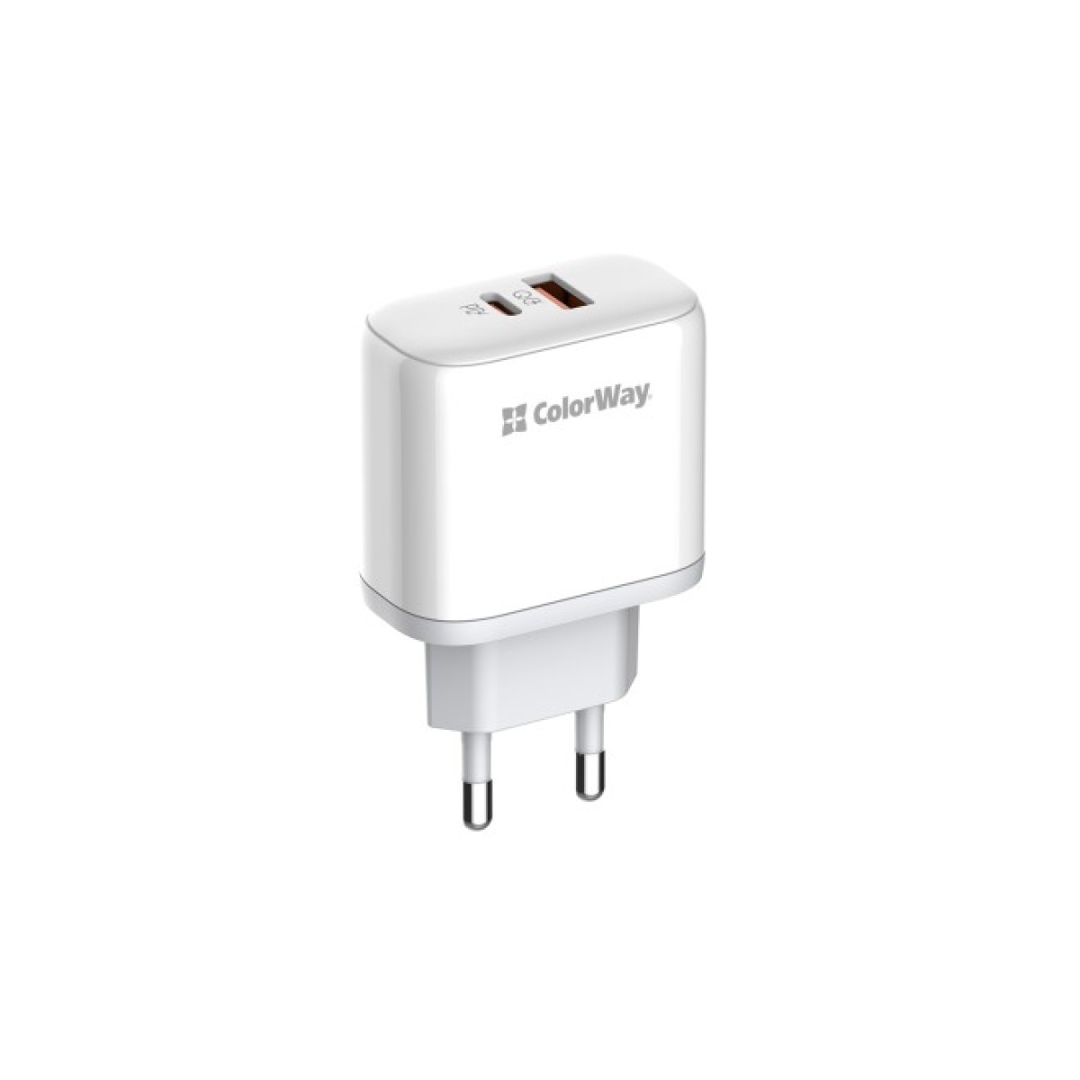 Зарядное устройство ColorWay Power Delivery Port PPS USB (Type-C PD+ USB QC3.0) (45W) white (CW-CHS042PD-WT) 98_98.jpg - фото 1