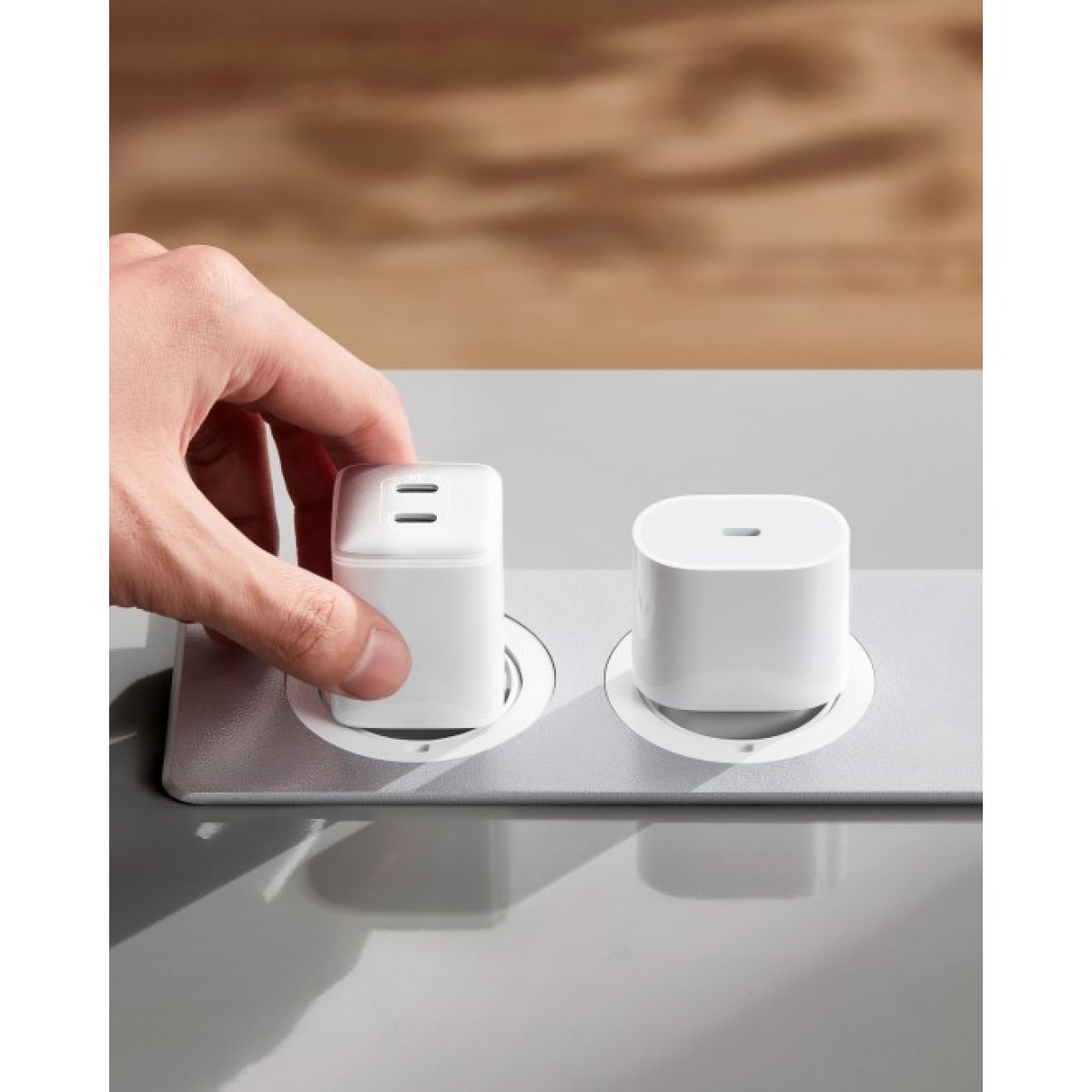 Зарядное устройство Anker PowerPort 521 Nano Pro - 40W 2xUSB-C PIQ3.0 White (A2038G21) 98_98.jpg - фото 5
