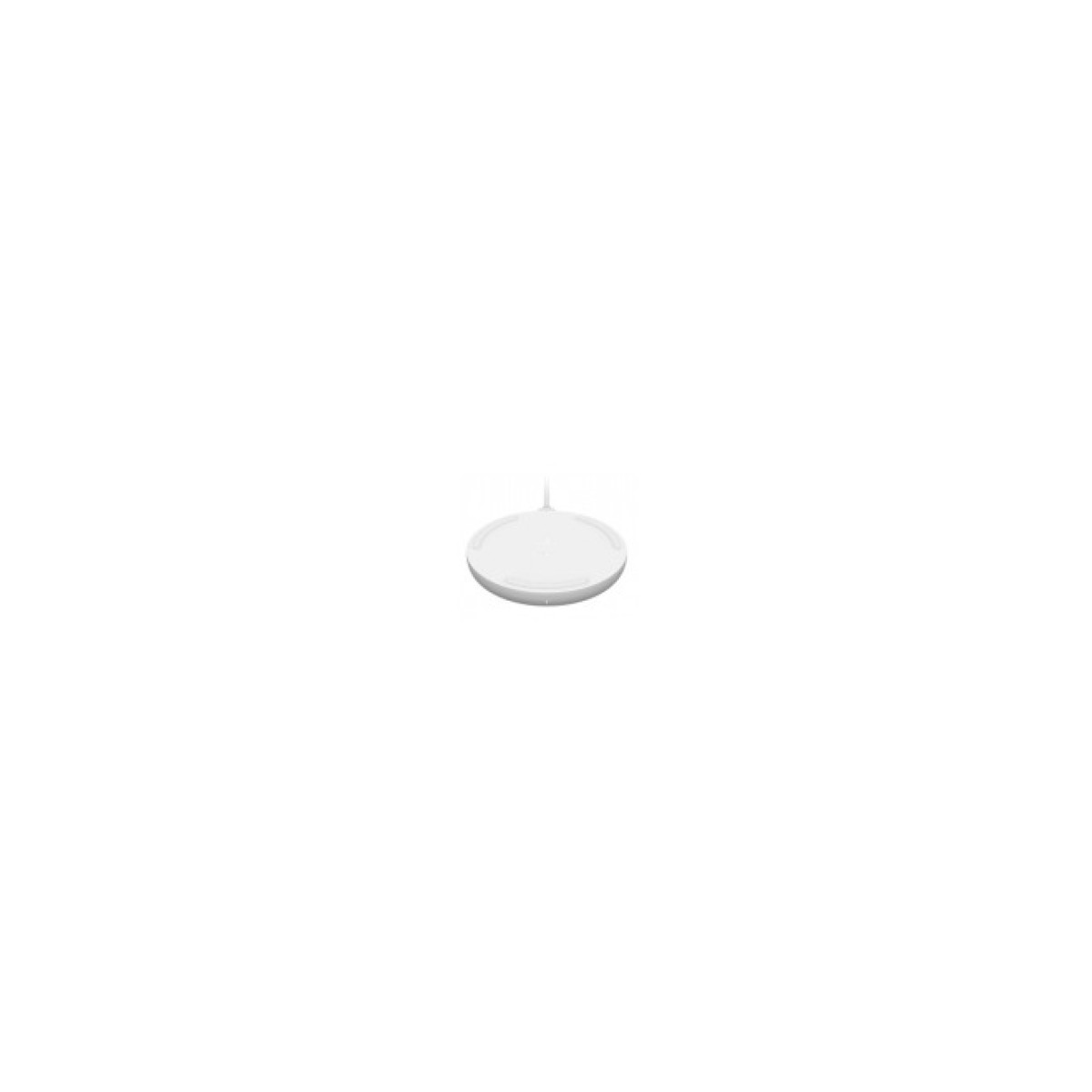 Зарядний пристрій Belkin Pad Wireless Charging Qi, 10W, no PSU, white (WIA001BTWH) 98_98.jpg - фото 1