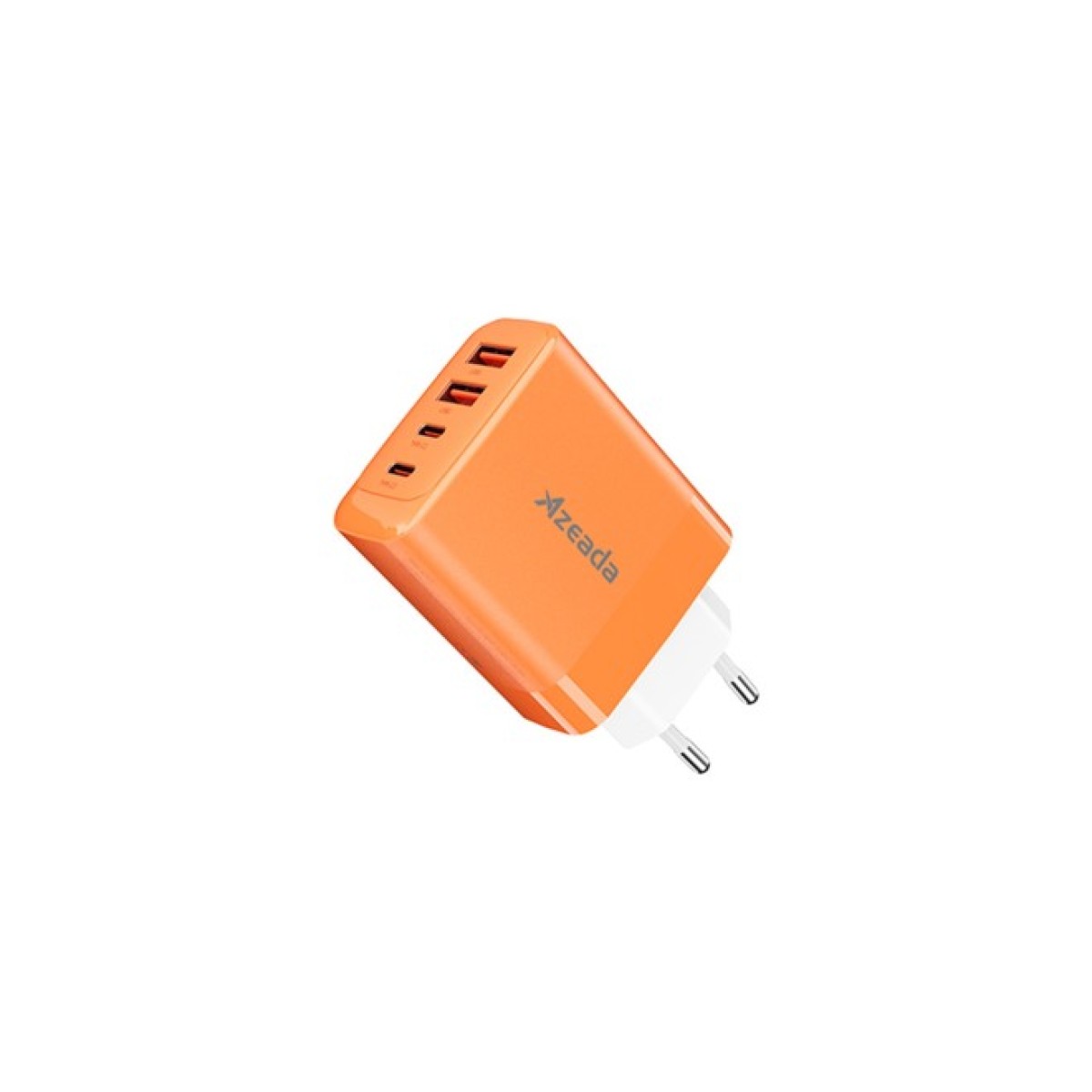 Зарядний пристрій Proda AZEADA Seagulls AZ-19 GaN5 65W USB-A (QC4.0) USB-C (PD3.0) orange (AZ-19-OR) 98_98.jpg - фото 1