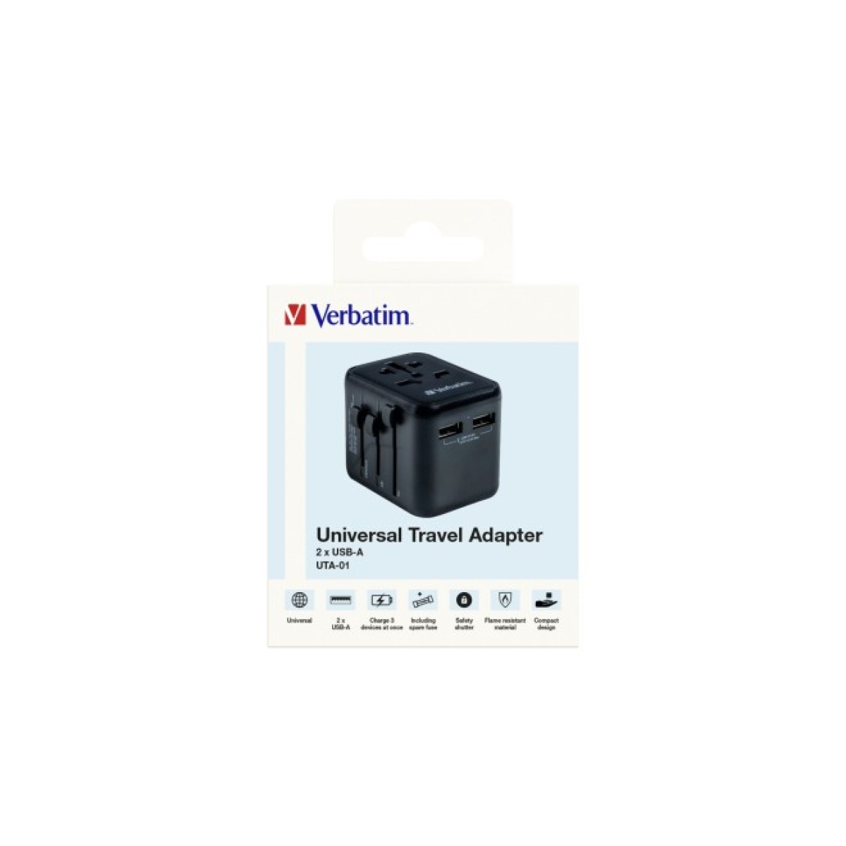 Зарядное устройство Verbatim UTA-01 (2xUSB) (49543) 98_98.jpg - фото 3