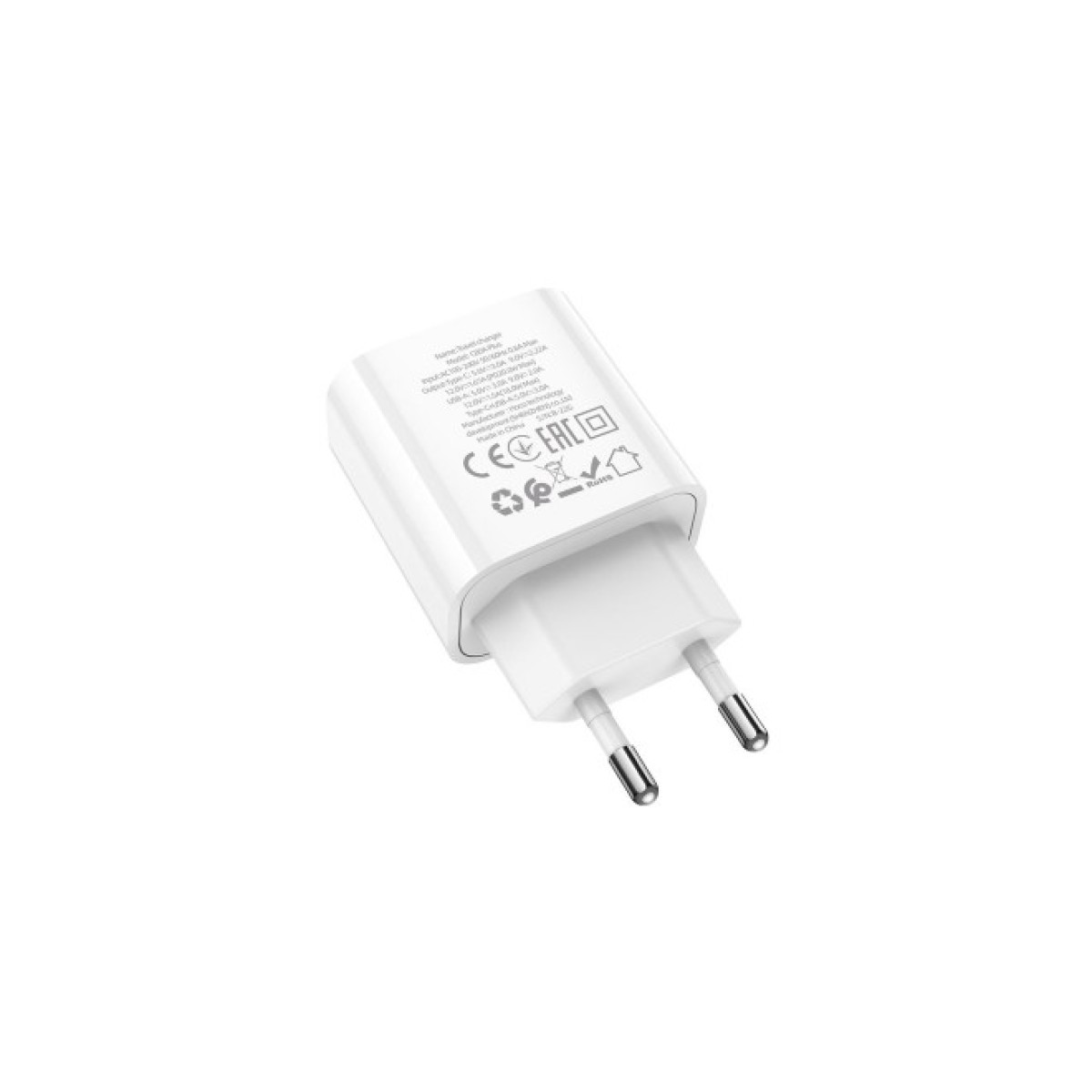 Зарядний пристрій HOCO C80A Plus Rapido White (6931474779885) 98_98.jpg - фото 2