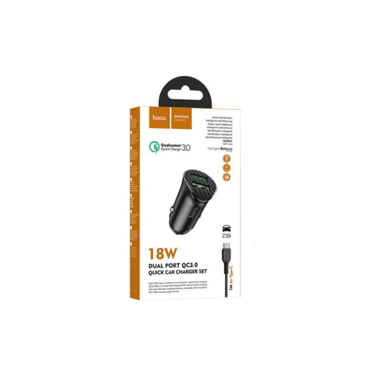 Зарядное устройство HOCO Z39 2xUSB Black (6931474735089) 98_98.jpg - фото 3