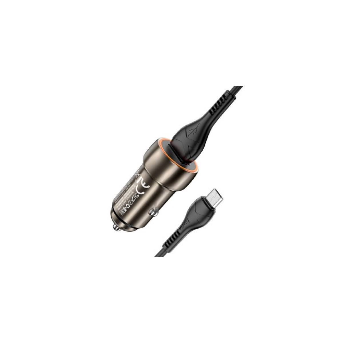 Зарядное устройство HOCO Z46 USB Metal Gray (6931474770295) 98_98.jpg - фото 4