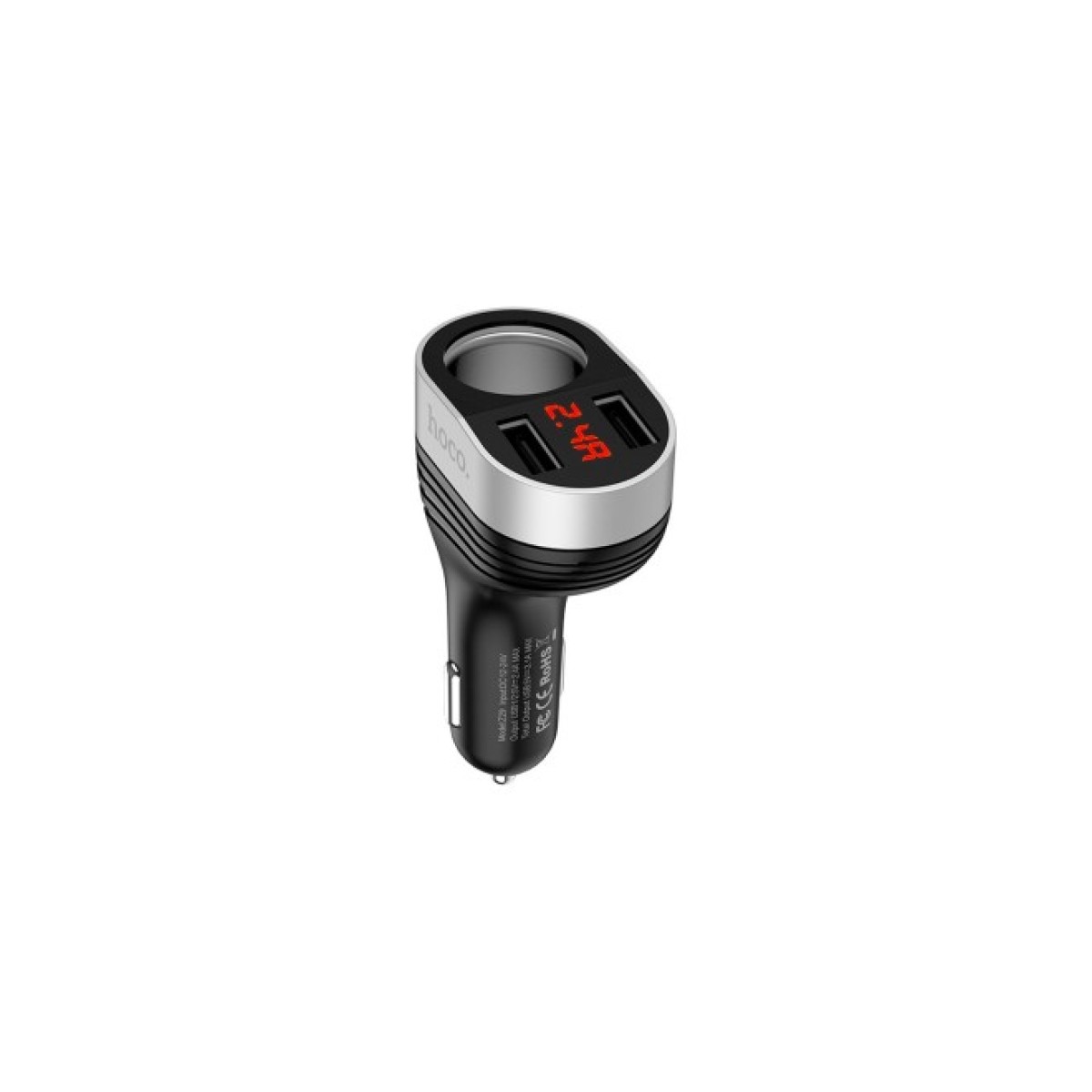 Зарядное устройство HOCO Z29 2xUSB Black (6957531092186) 98_98.jpg - фото 2