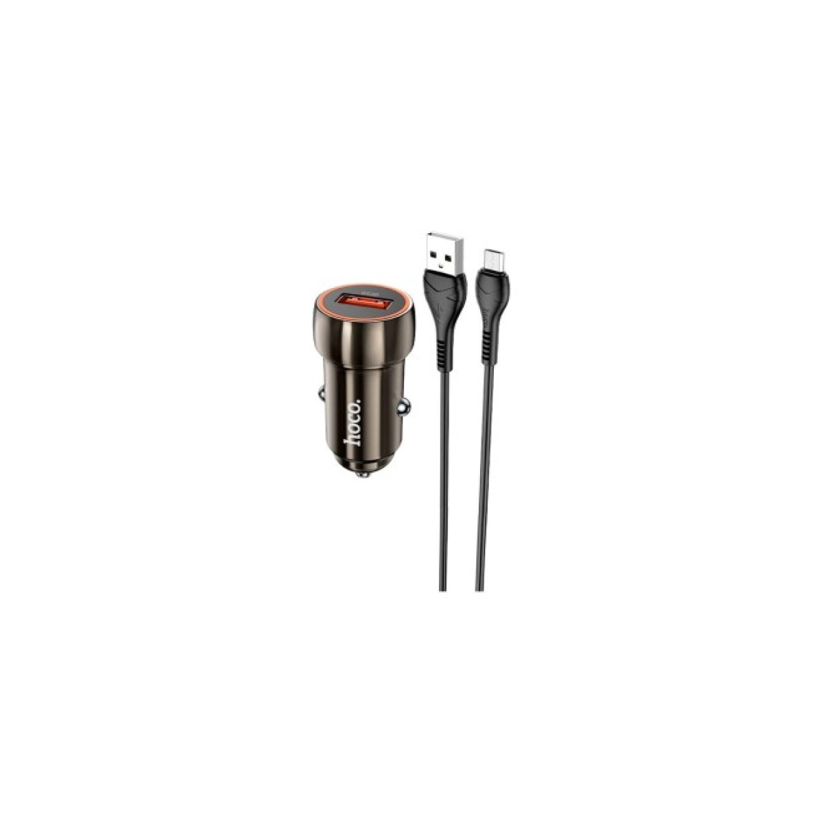Зарядное устройство HOCO Z46 USB Metal Gray (6931474770295) 98_98.jpg - фото 1