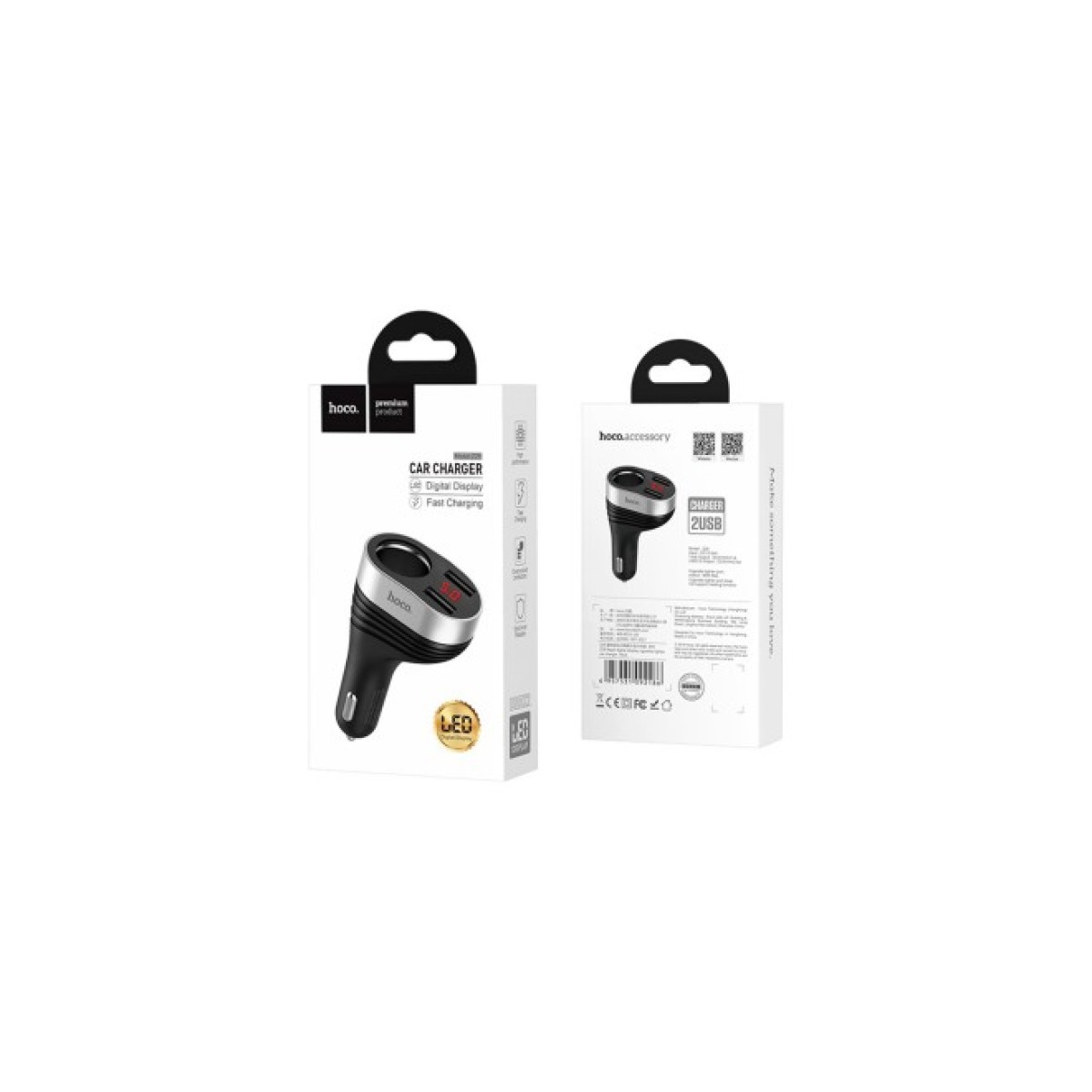 Зарядное устройство HOCO Z29 2xUSB Black (6957531092186) 98_98.jpg - фото 4