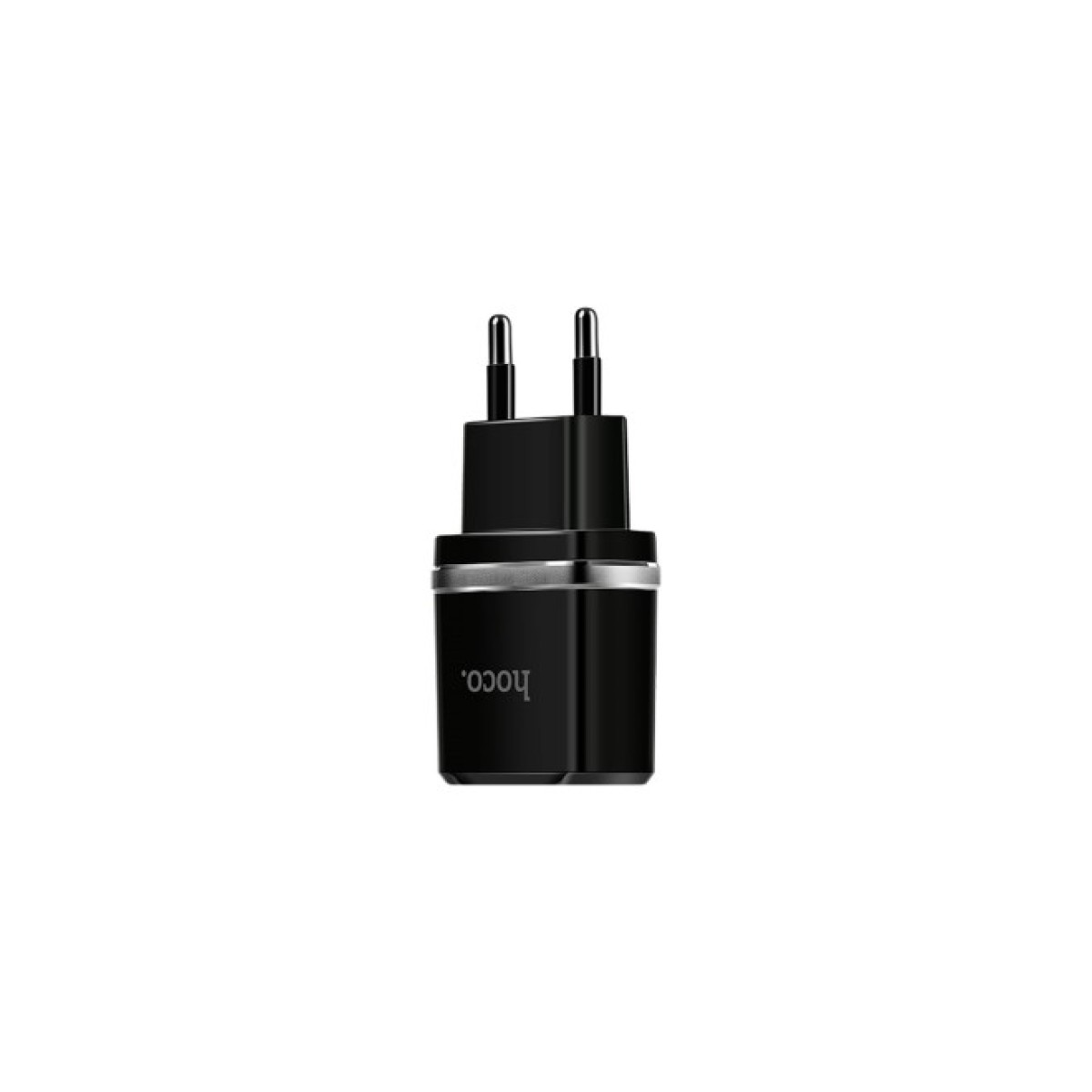 Зарядное устройство HOCO C12 Smart dual USB charger Black (6957531063094) 98_98.jpg - фото 2
