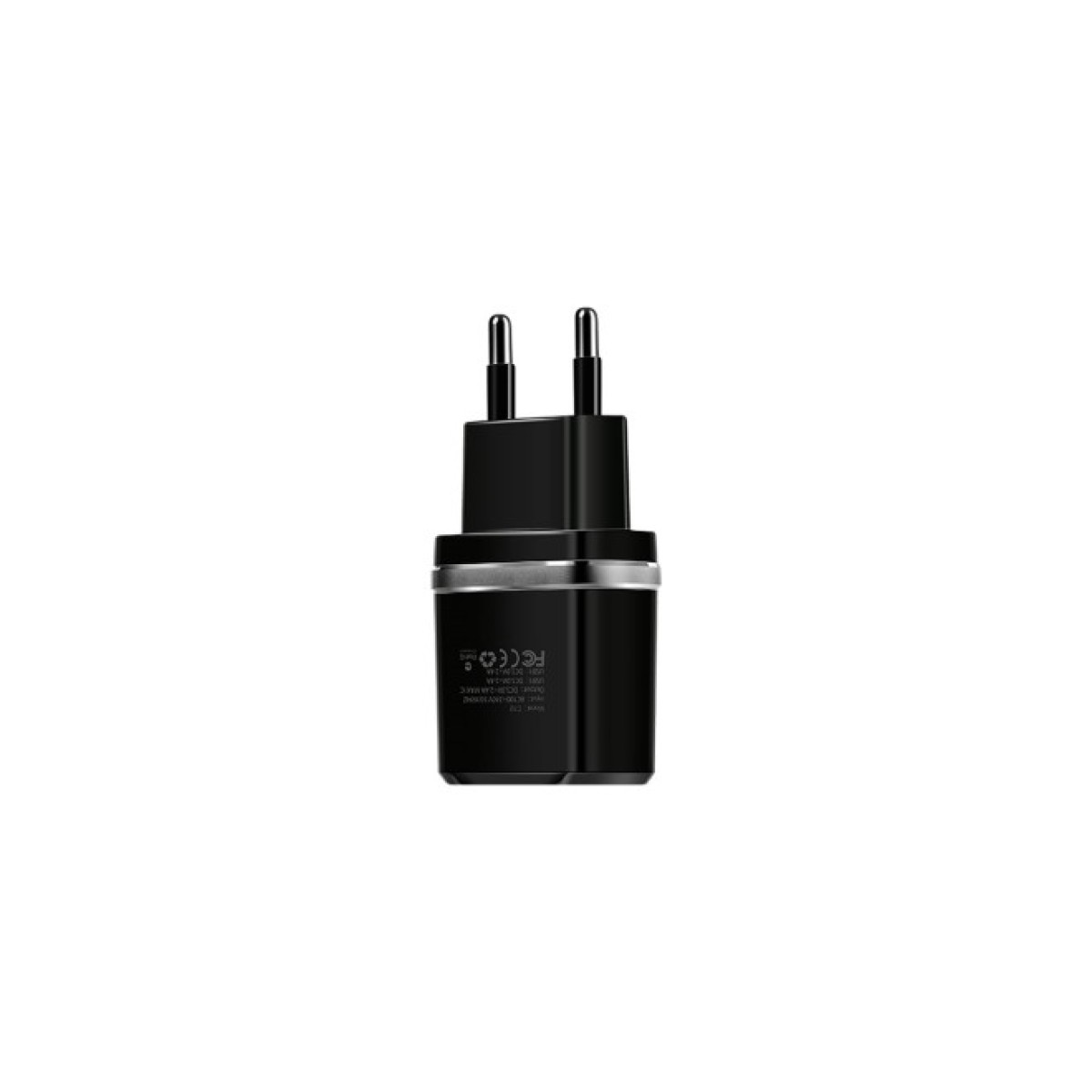 Зарядное устройство HOCO C12 Smart dual USB charger Black (6957531063094) 98_98.jpg - фото 3