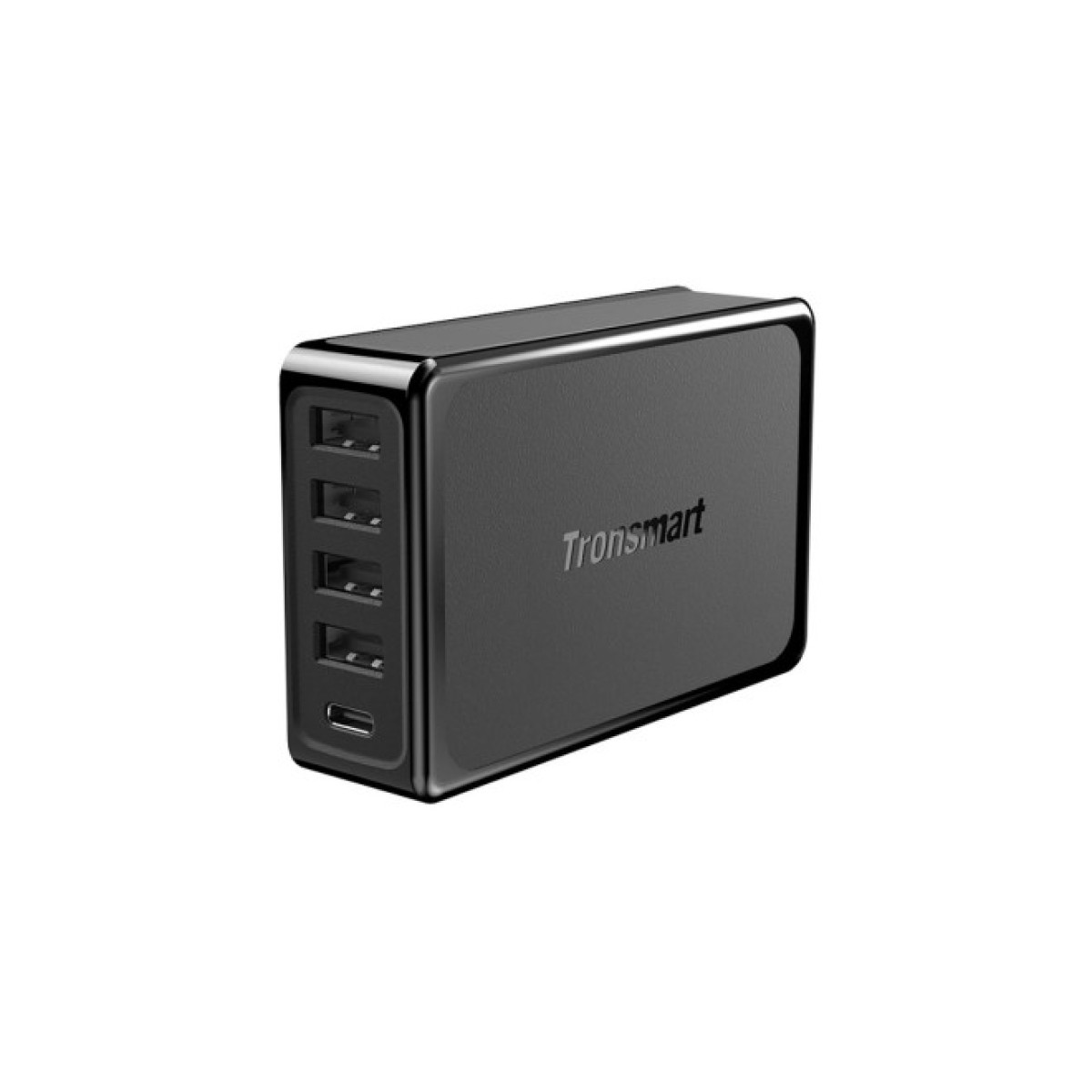 Зарядний пристрій Tronsmart U5P 60W USB PD Desktop Charger with VoltiQ Black (232389) 256_256.jpg