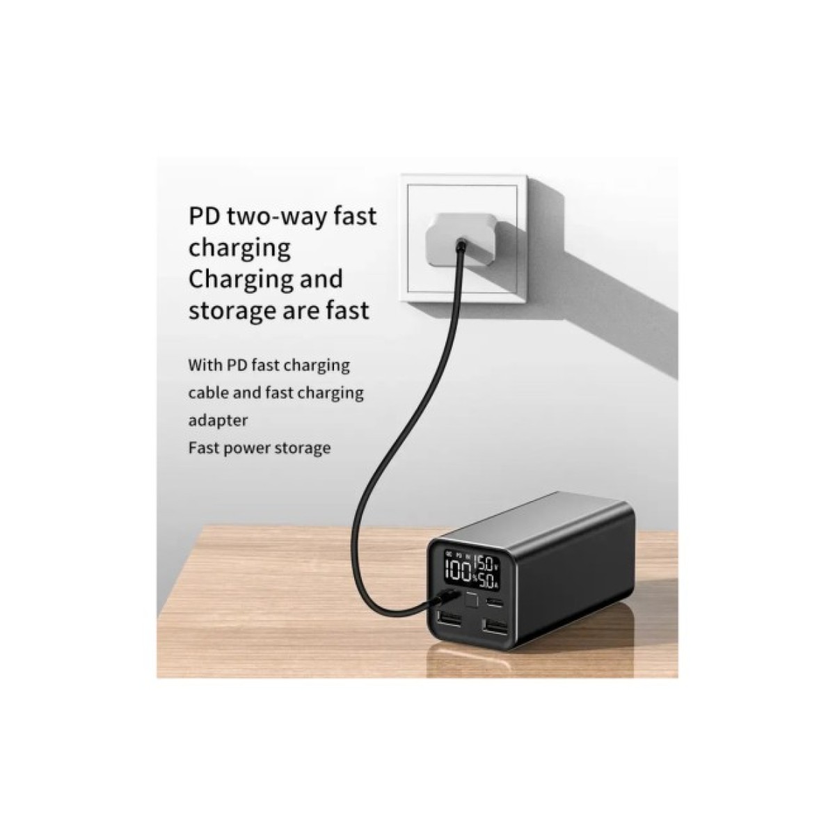 Зарядний пристрій Choetech GaN USB-C 20W QC3.0/PD/PPS (PD5010-EU-WH) 98_98.jpg - фото 5