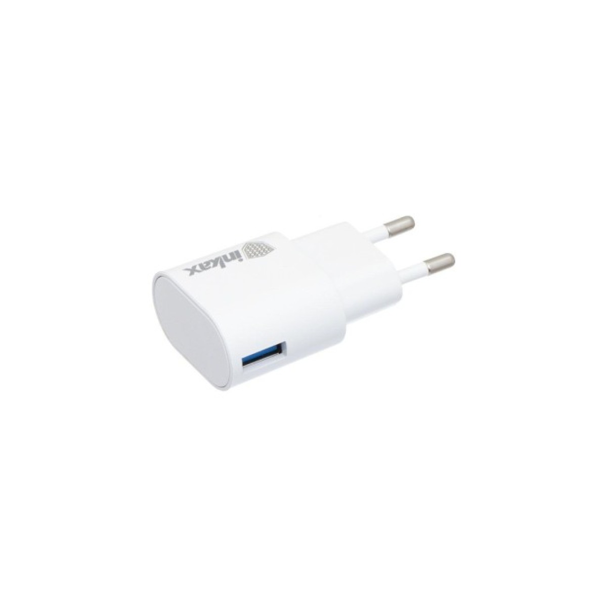 Зарядное устройство Inkax CD-08 + Type-C cable 1USB 1A White (F_62259) 98_98.jpg - фото 2