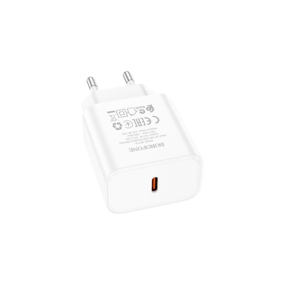 Зарядное устройство BOROFONE BA71A Power White (BA71AW) 98_98.jpg - фото 3