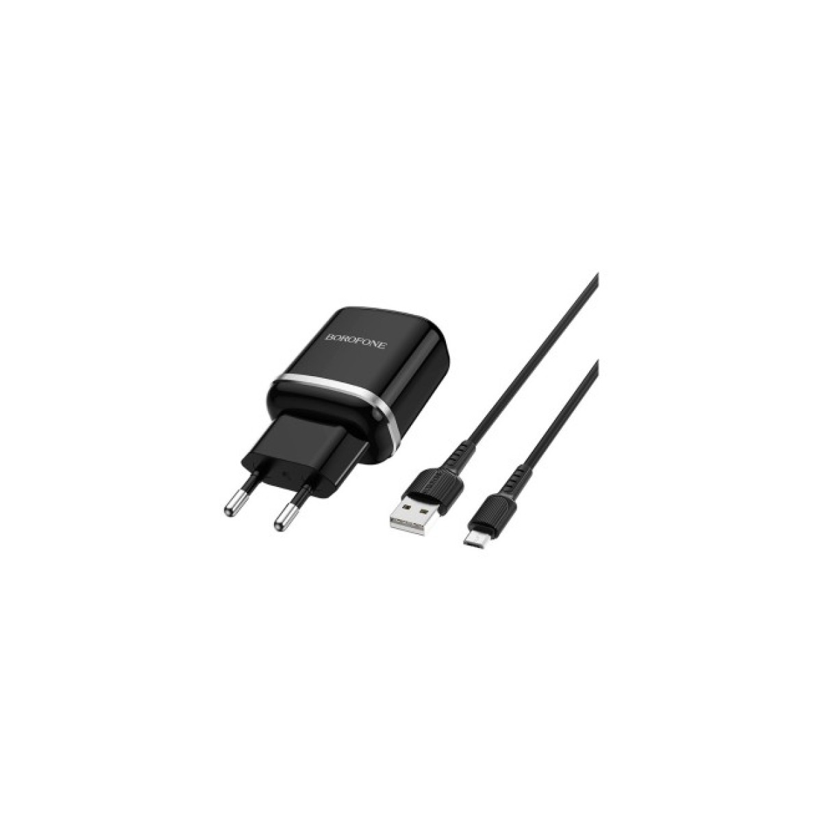 Зарядное устройство BOROFONE BA36A High Black (BA36AMB) 98_98.jpg - фото 3