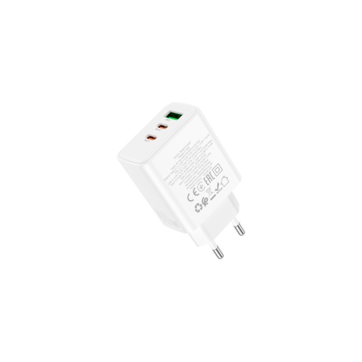 Зарядное устройство HOCO C126A Pure White (6931474798725) 98_98.jpg - фото 5