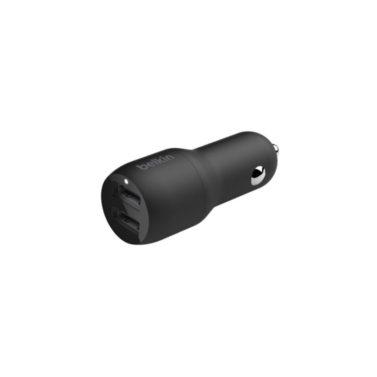 Зарядное устройство Belkin Car Charger (24W) Dual USB-A, USB-A - USB-C, 1m, black (CCE001BT1MBK) 98_98.jpg - фото 3