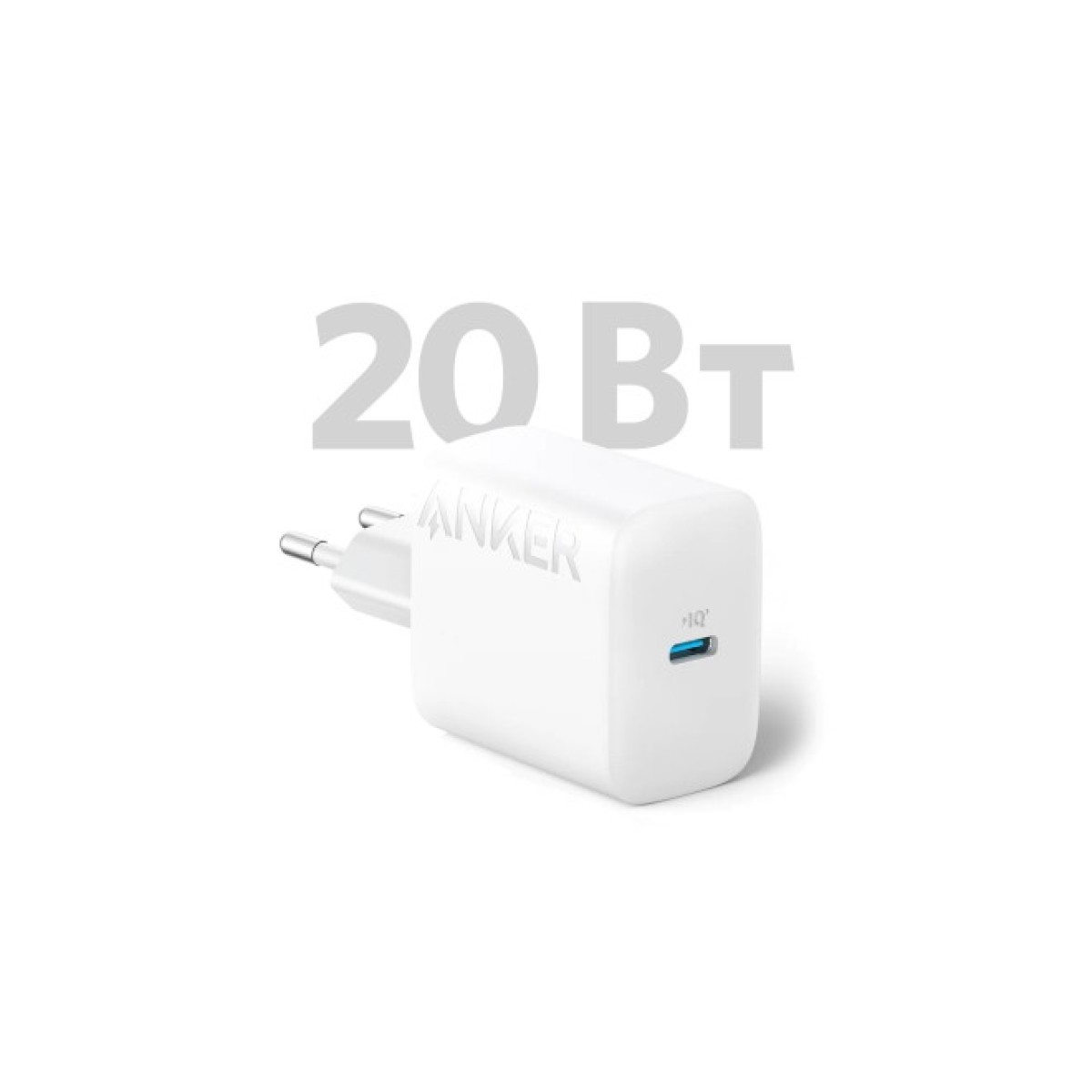 Зарядное устройство Anker PowerPort 312 - 20W USB-C White (A2347G21) 98_98.jpg - фото 4