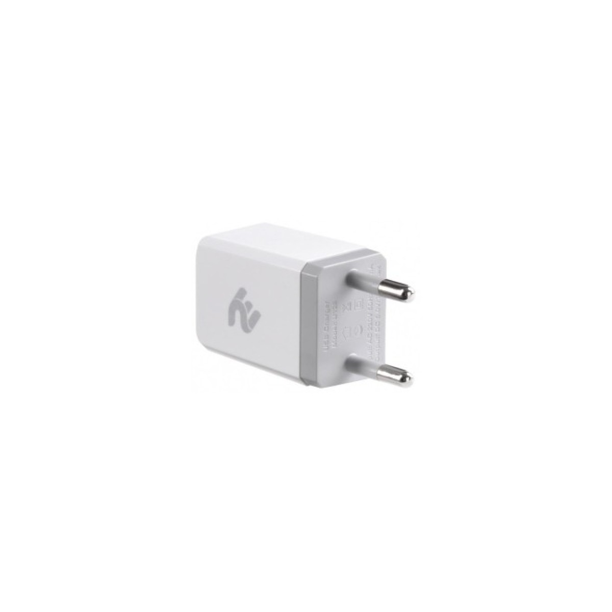 Зарядний пристрій 2E USB Wall Charger USB:DC5V/1A, white (2E-WC1USB1A-W) 98_98.jpg - фото 3