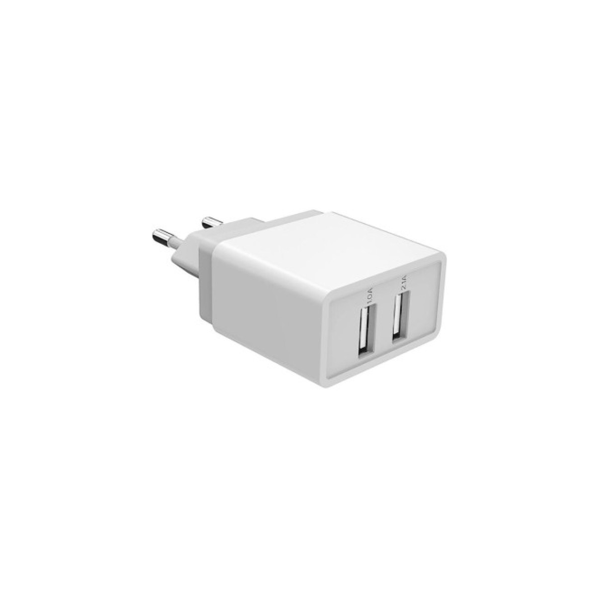 Зарядное устройство Golf GF-U2 Travel charger + Type-C cable 2USB 2.1A White (F_51757) 98_98.jpg - фото 2