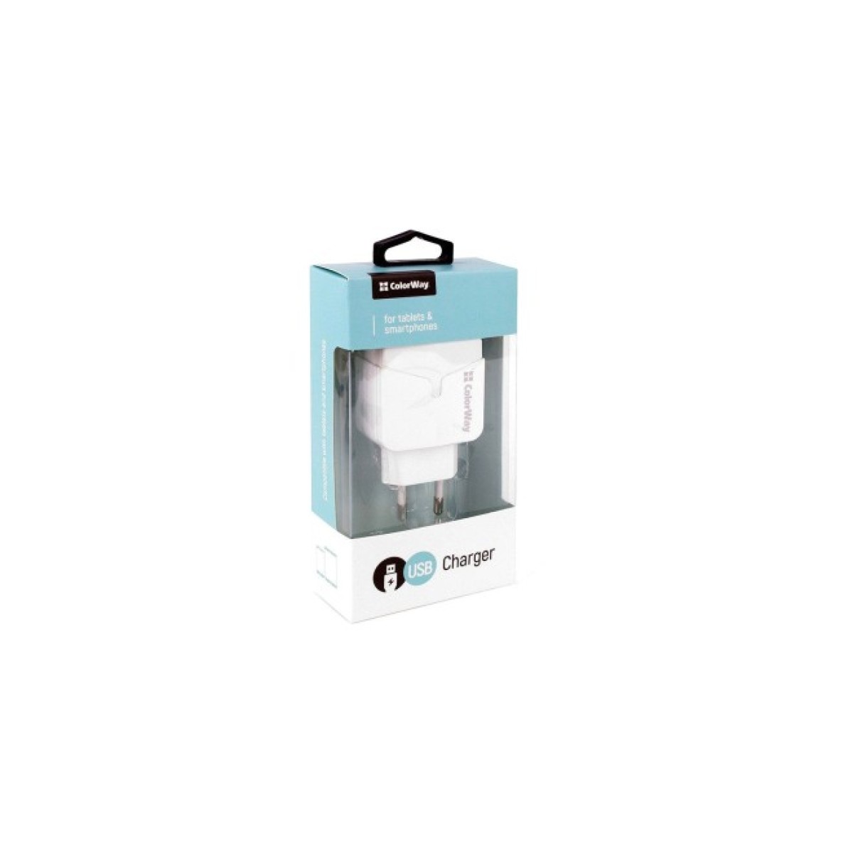 Зарядний пристрій ColorWay 2USB + Type-C 3.4A white (CW-CHS005-WT) 98_98.jpg - фото 4