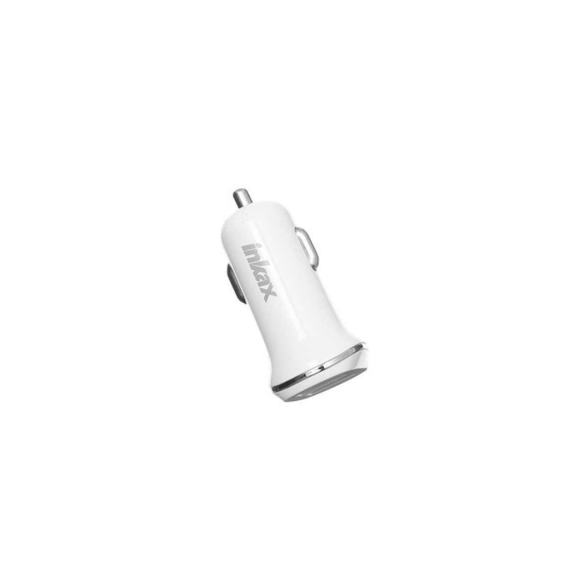 Зарядное устройство Inkax CD-12 Car charger + Type-C cable 2USB 2.1A White (F_72207) 98_98.jpg - фото 2