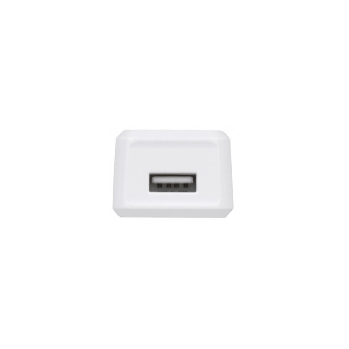 Зарядний пристрій 2E USB Wall Charger USB:DC5V/1A, white (2E-WC1USB1A-W) 98_98.jpg - фото 4