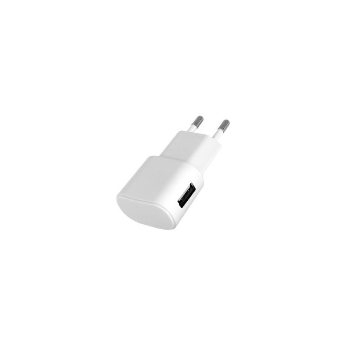 Зарядний пристрій Florence USB, 1.0A white (FW-1U010W) 256_256.jpg