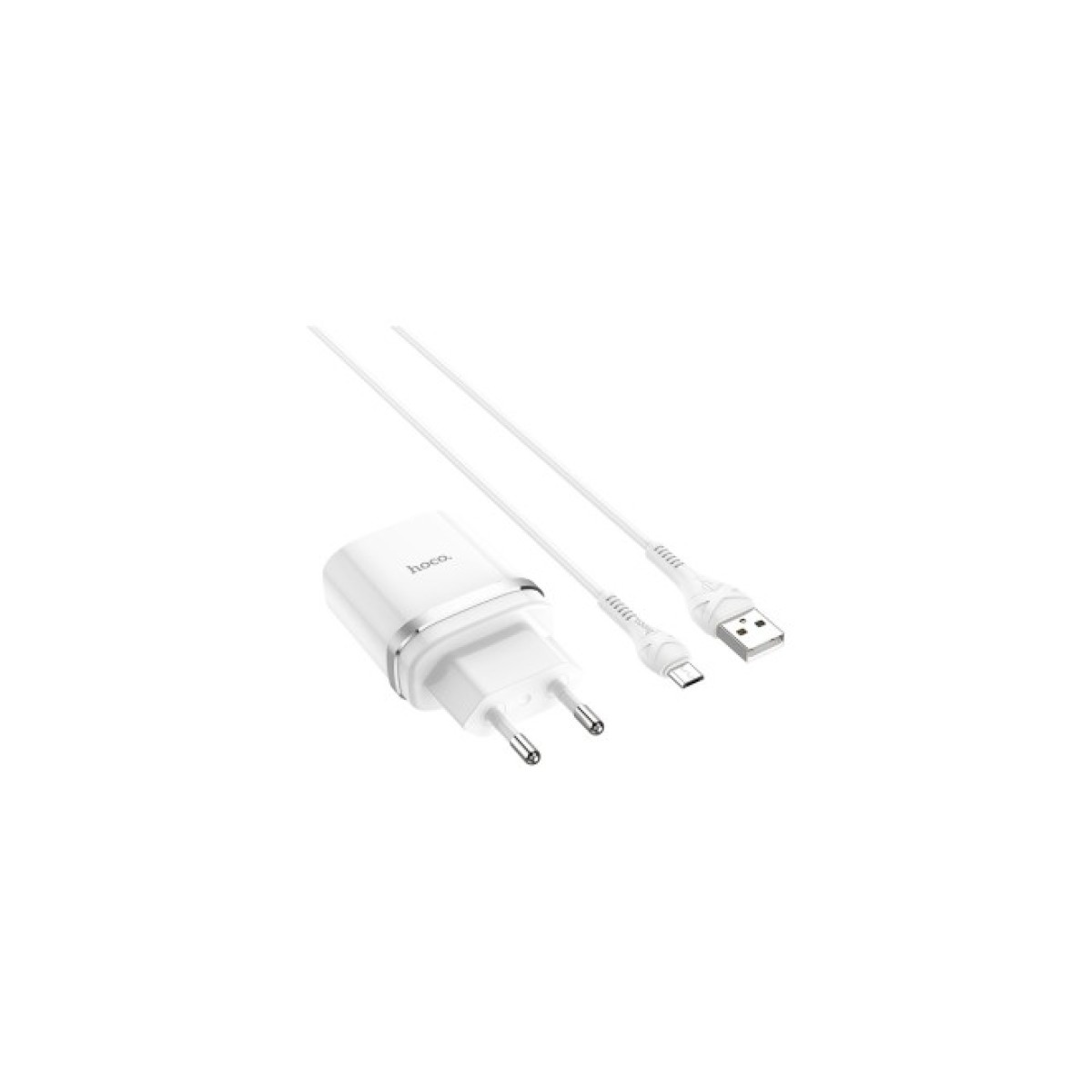 Зарядное устройство HOCO C12Q Smart QC3.0 charger set(Micro) White (6931474716286) 98_98.jpg - фото 1