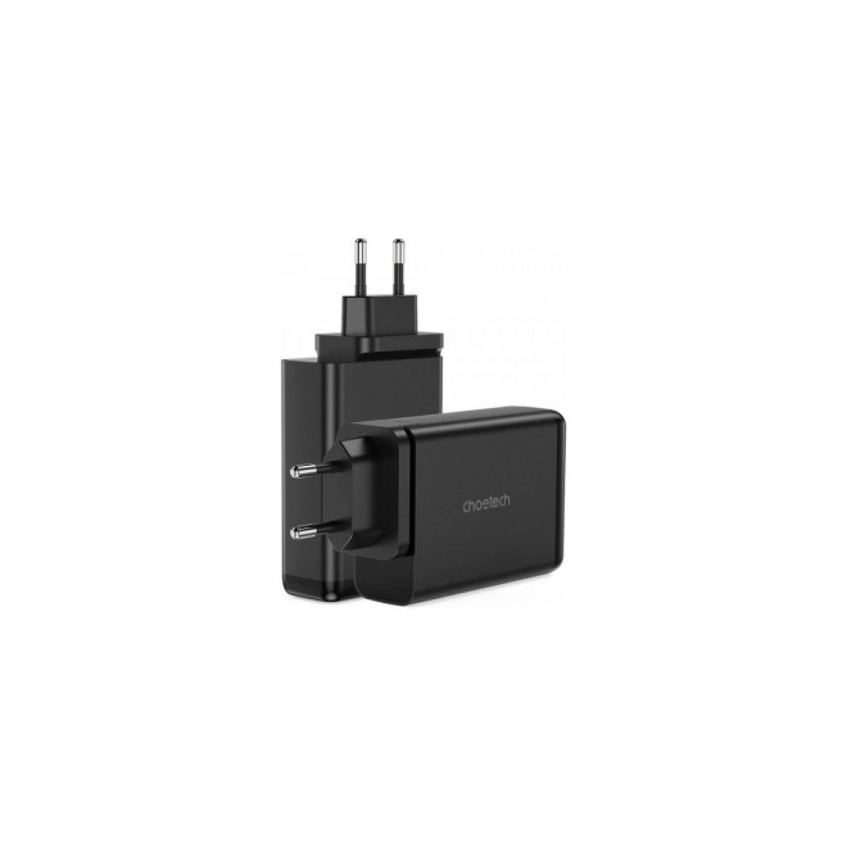 Зарядний пристрій Choetech 4xUSB 140W GaN (2хUSB-C+2хUSB-A) black (PD6005-EU-BK) 98_98.jpg - фото 4