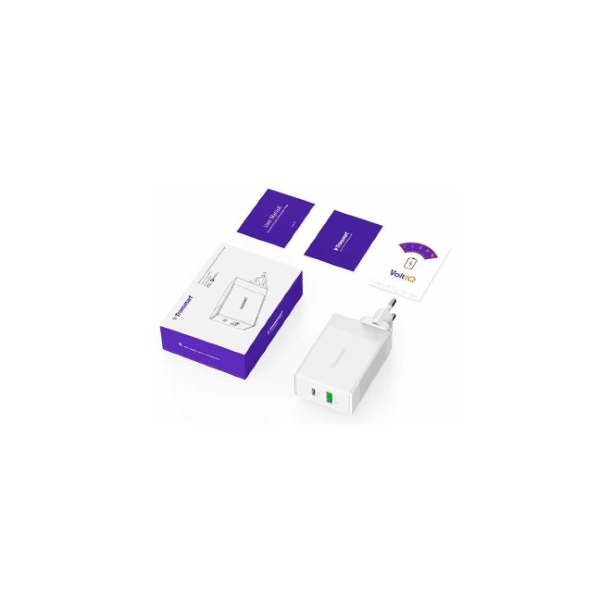 Зарядное устройство Tronsmart W2DT 48W USB PD Wall Charger QC3.0 (232346) 98_98.jpg - фото 2