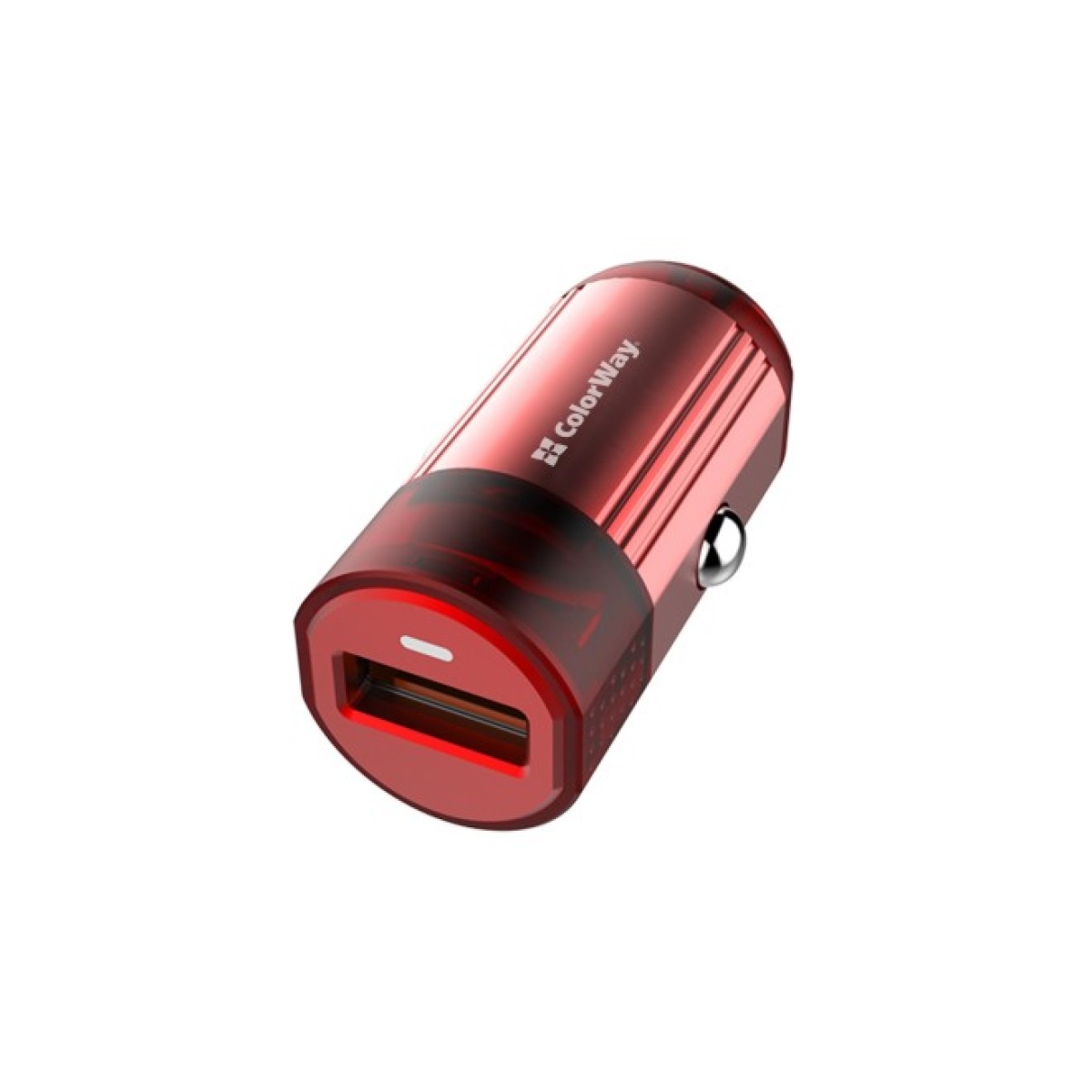 Зарядний пристрій ColorWay 1USB Quick Charge 3.0 (18W) red (CW-CHA012Q-RD) 98_98.jpg - фото 6